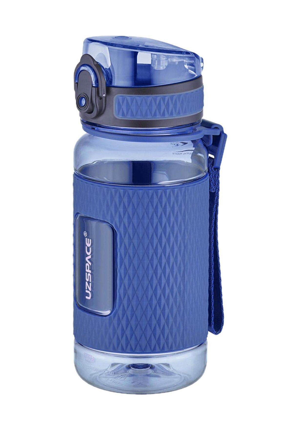Uzspace FiftyFifty 400ml Çocuk Tritan  Su Matarası Silikon Korumalı Kaydırmaz Gövde