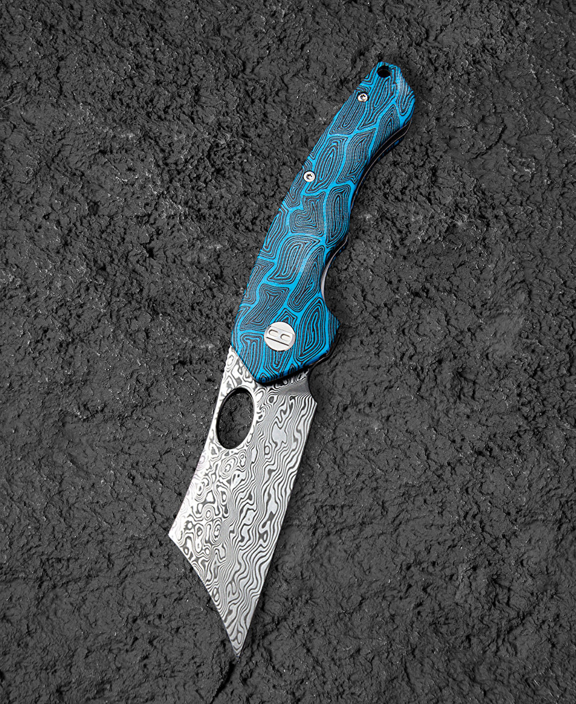 BESTECH SKIRMISH BL07B Şam G10 Sap Damascus Çakı