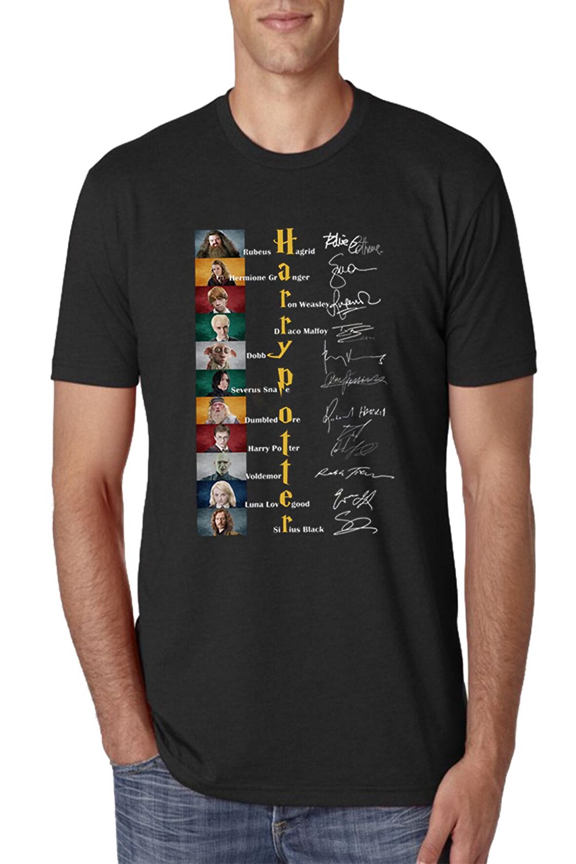 HOGWARTS LIST DESIGN TİŞÖRT