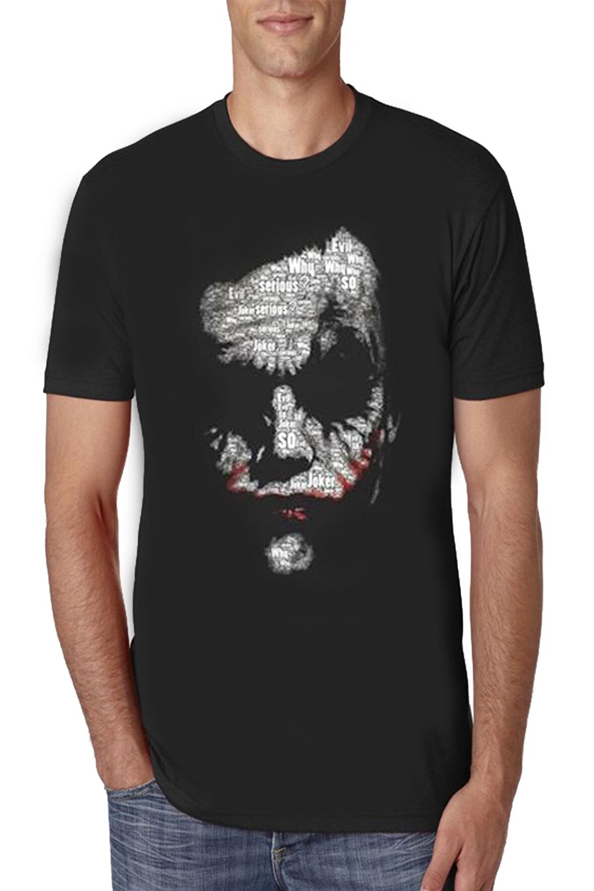JOKER FACE DESIGN TİŞÖRT