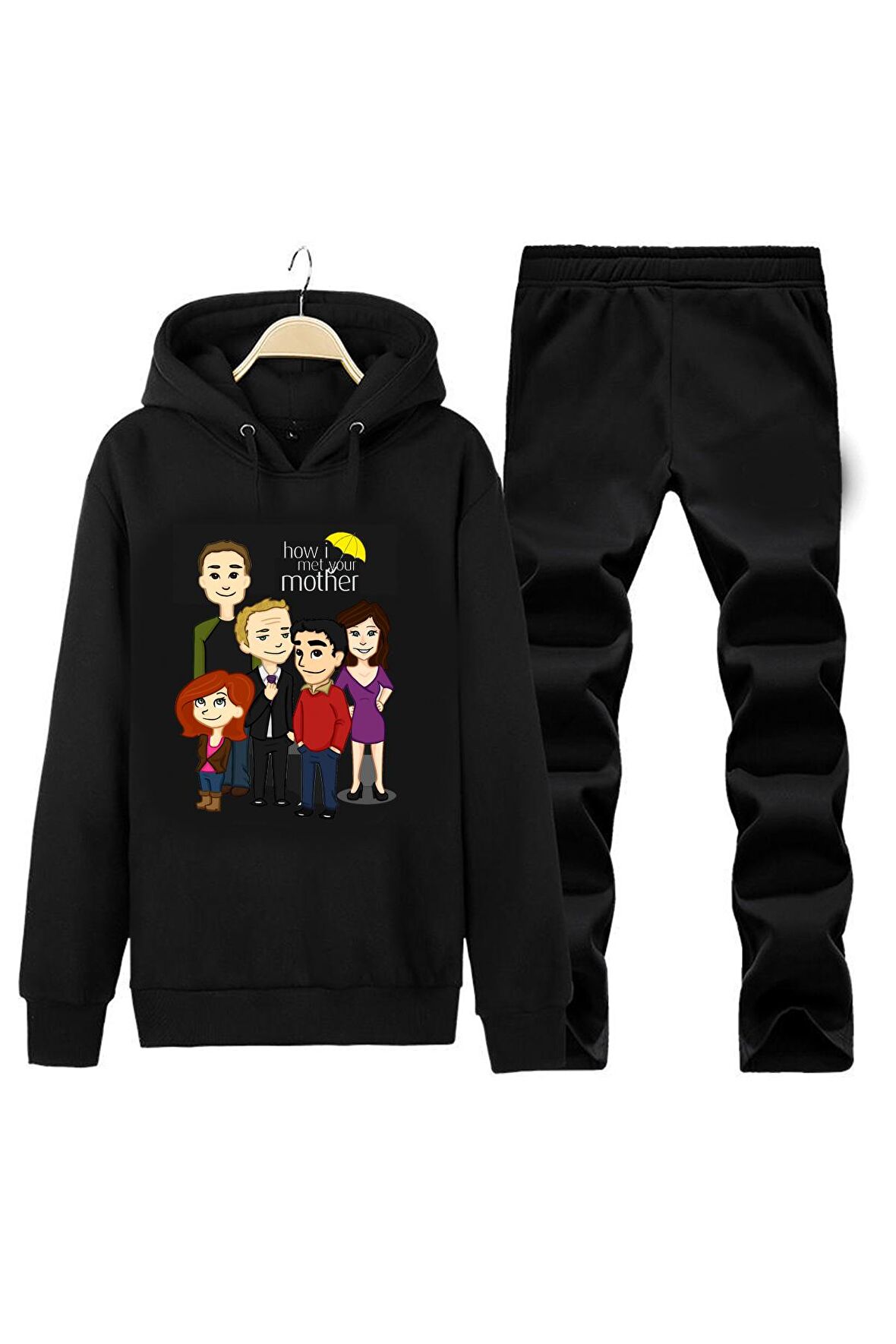 HOW I MET YOUR MOTHER UNISEX HOODIE DESIGN EŞOFMAN TAKIMI