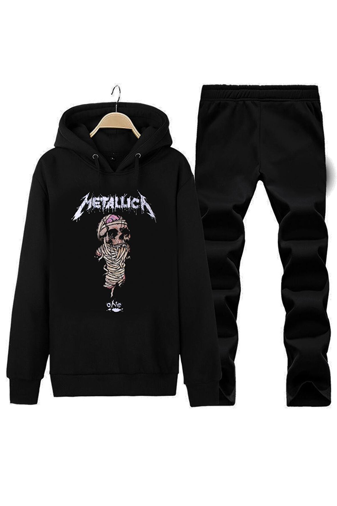 METALLICA UNISEX HOODIE DESIGN EŞOFMAN TAKIMI