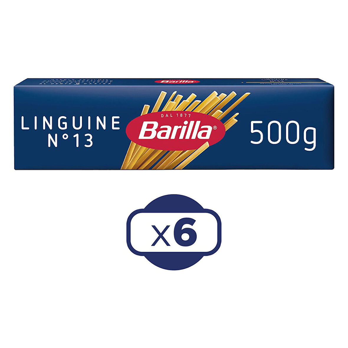 Barilla Linguine Yassı Spagetti 500 G X 6 Adet