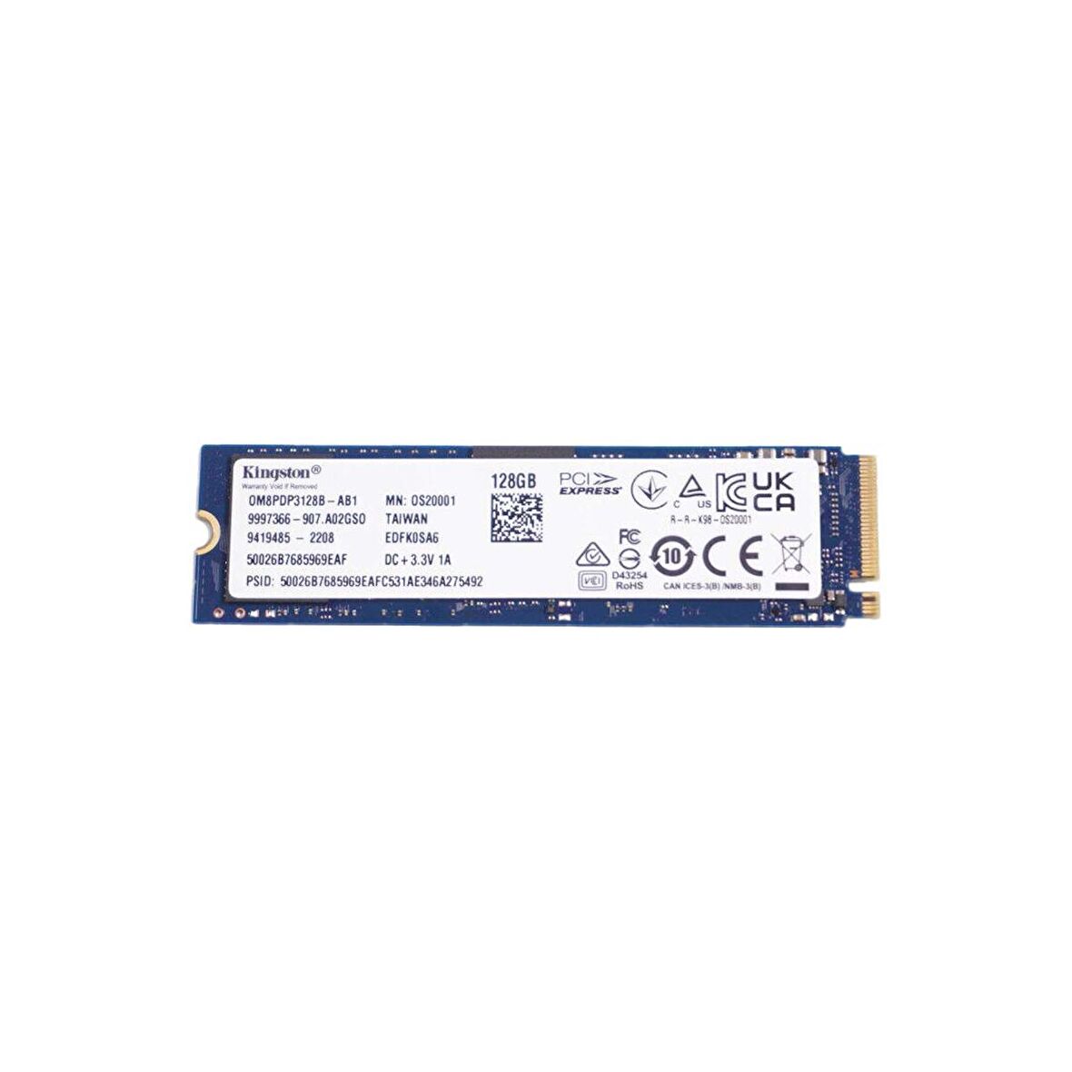 Kingston M.2 128 GB SSD