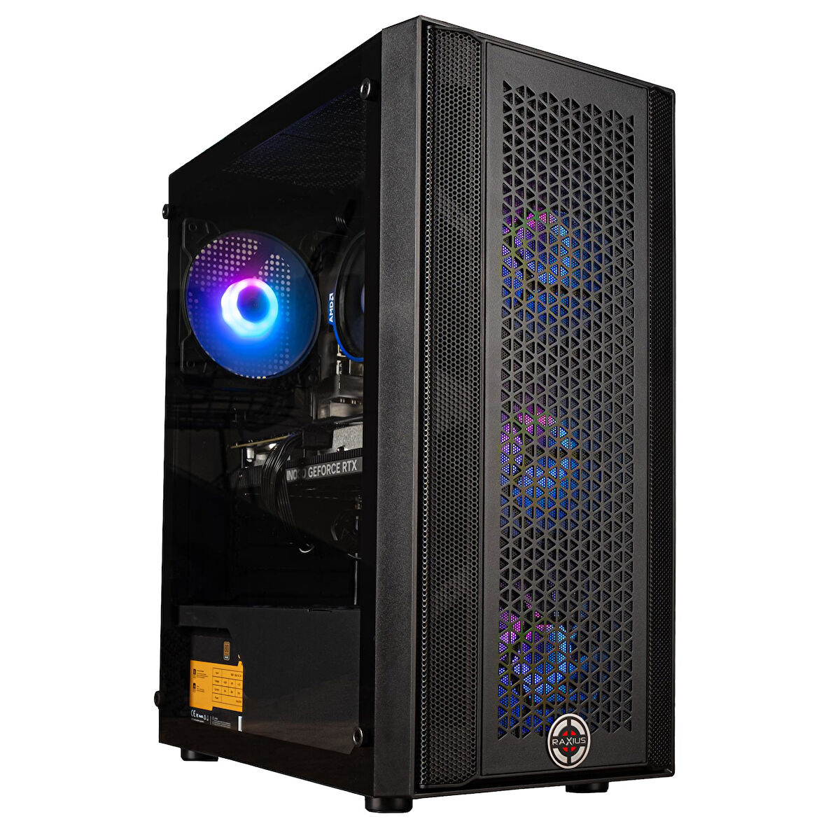 RaXius Nova G1 i7 406T-27F24F i7-12700F 64GB 2TBSSD RTX4060Ti W11P Gaming Masaüstü Bilgisayar