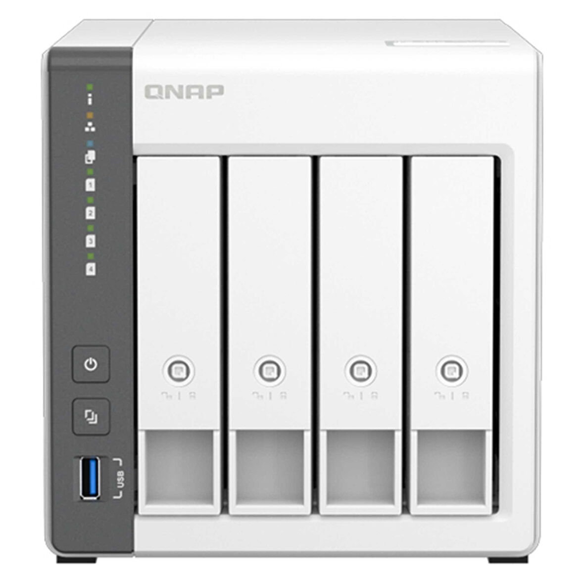 QNAP TS-433A5 4GB 4x1TBHDD 4x3.5" SATA Desteği RAID(0) NAS Depolama Ünitesi