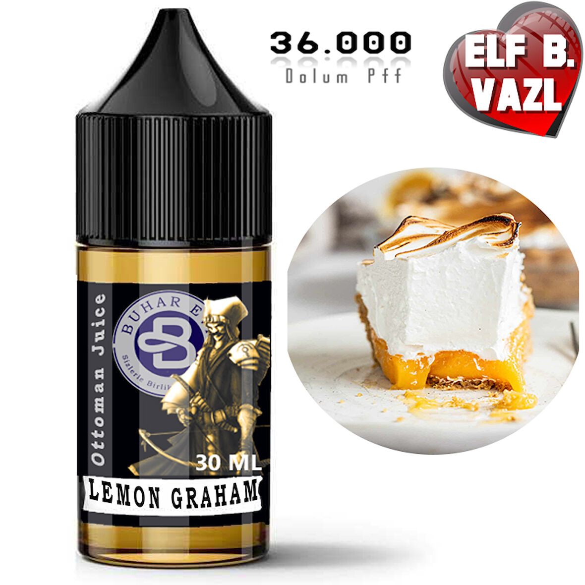 VZL - Ottoman Juice Lemon Graham 36.000 Dolum