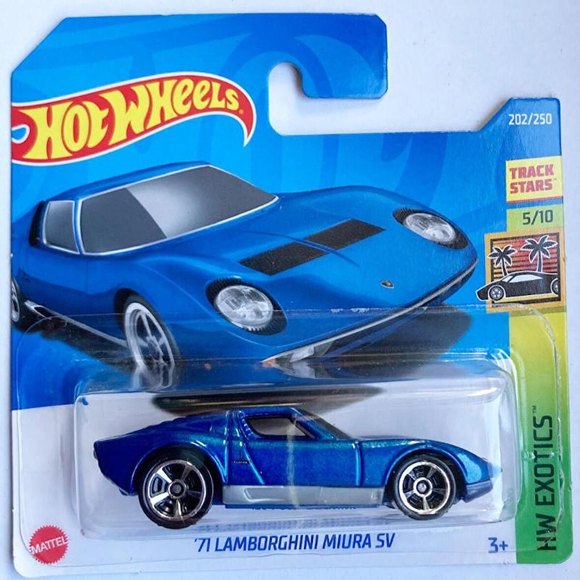Hot Wheels 71 Lamborghini Miura Sv-HCX02