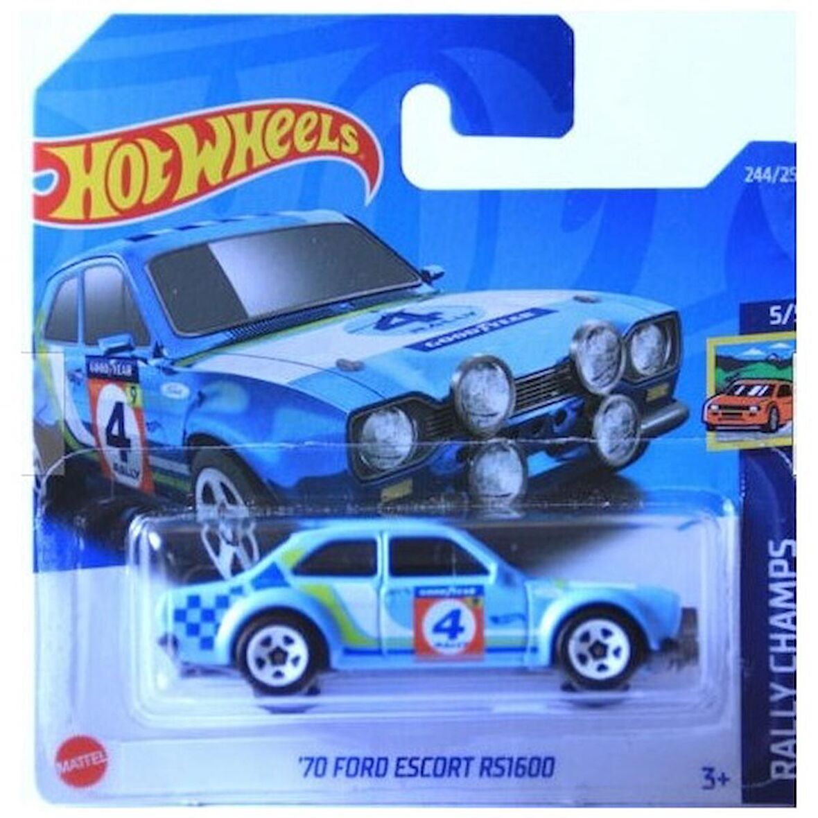 Hot Wheels Tekli Arabalar - '70 Ford Escort RS1600 - HCV30