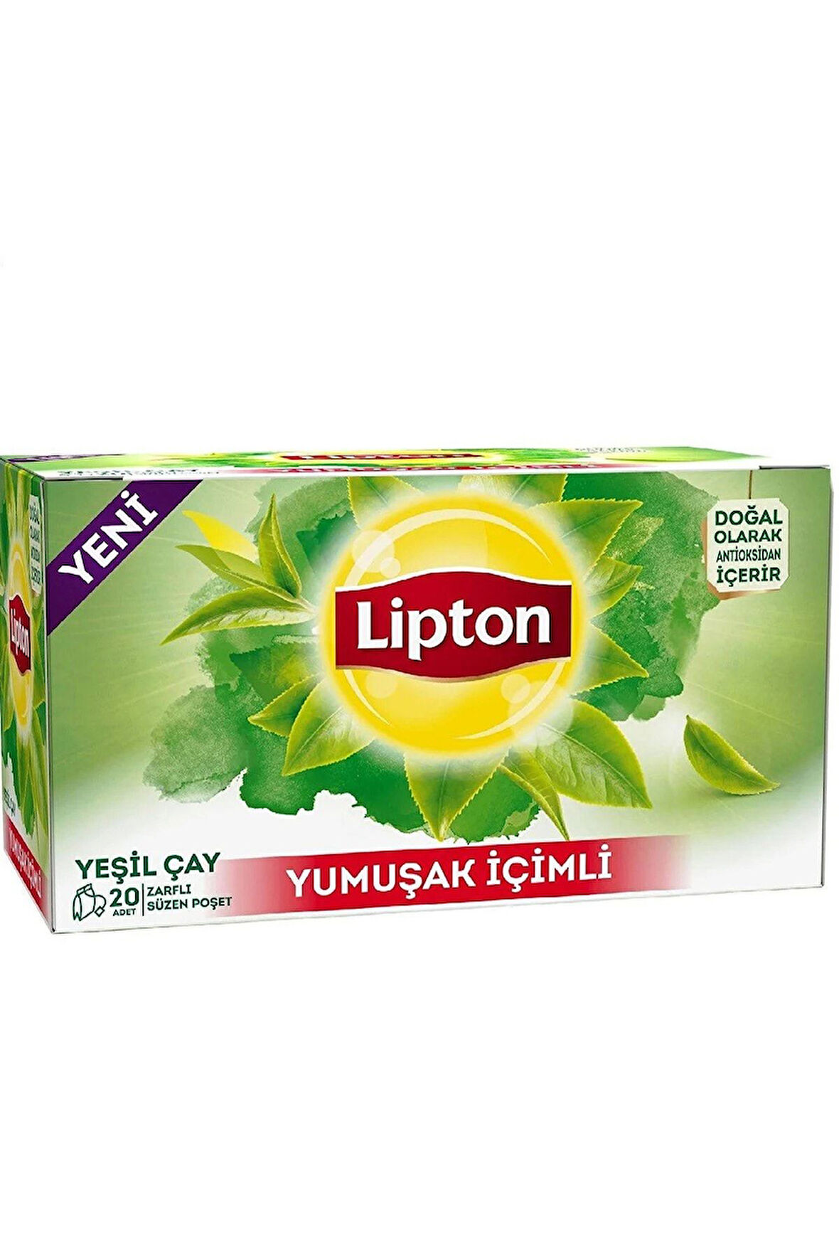 Lipton Yumuşak İçimli Yeşil Çay 20 li 1 paket 1 g