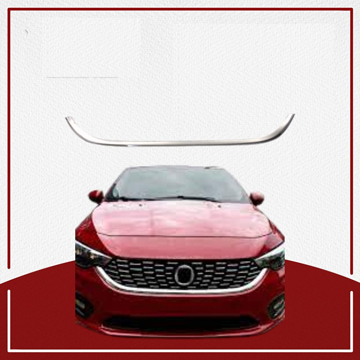 UNC  Fiat Egea Ön Panjur 2015-2020 Paslanmaz Çelik