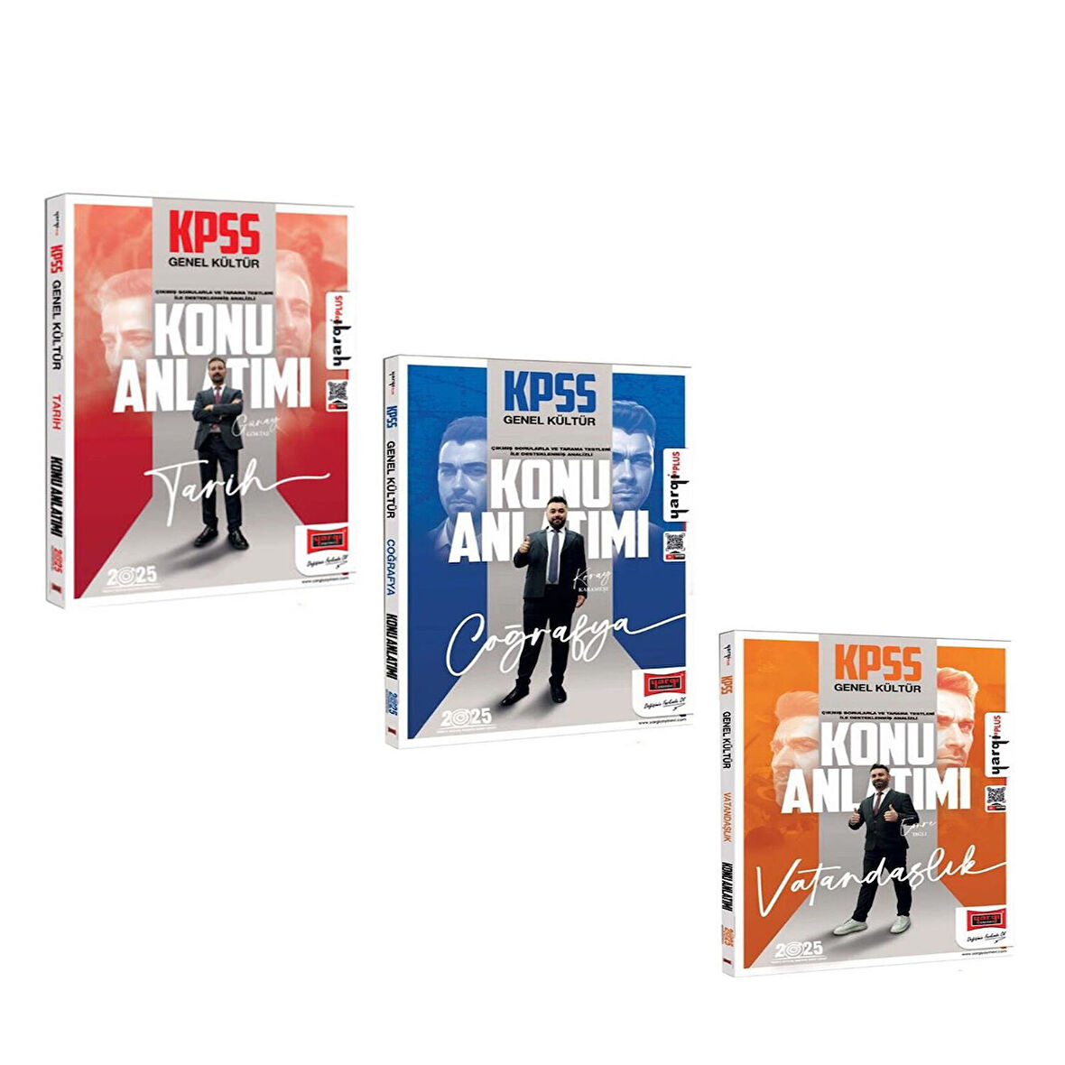 Yargı 2025 KPSS Tarih Coğrafya ve Vatandaşlık Konu Seti 3 Kitap