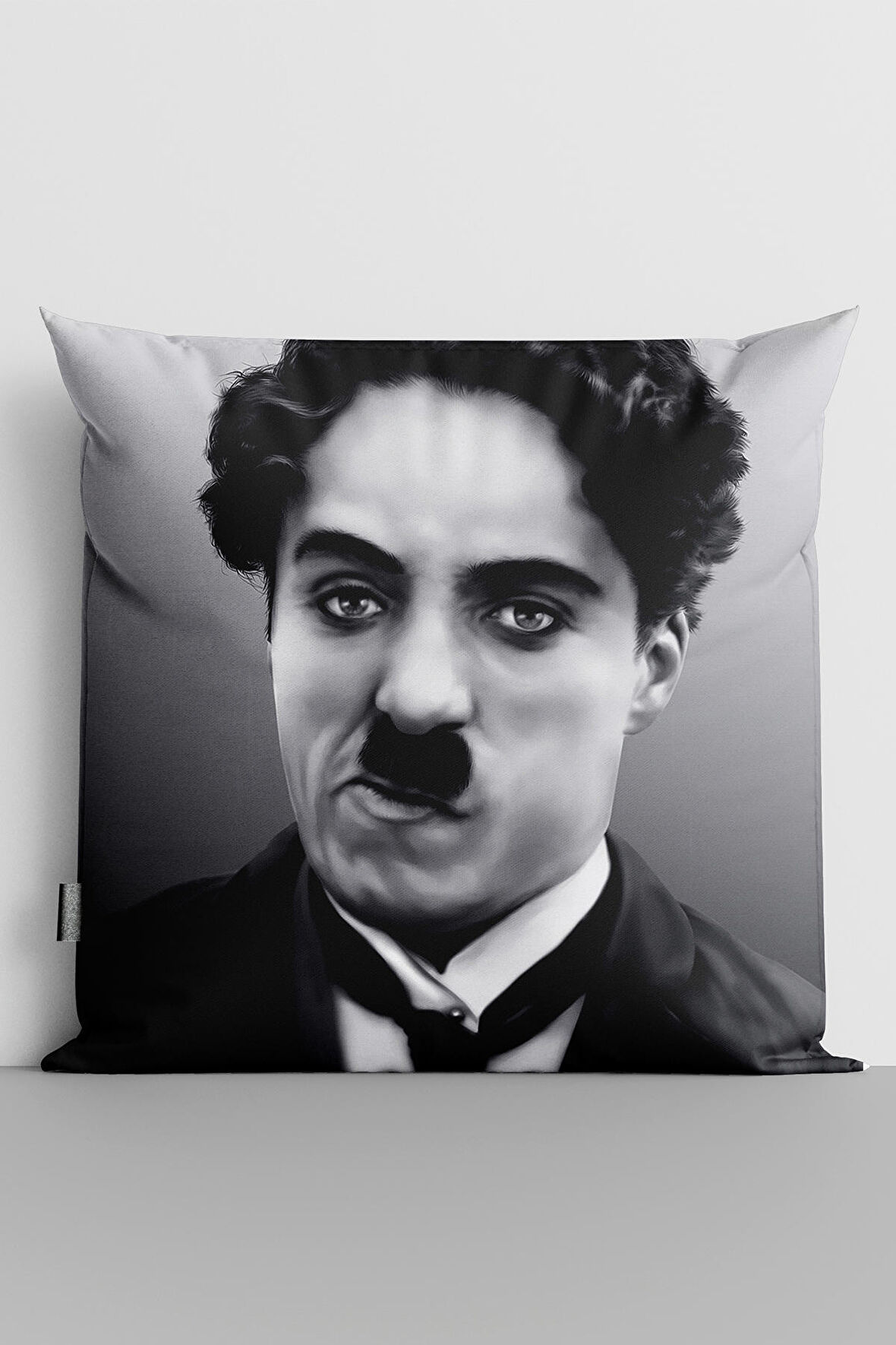 Charlie Chaplin Yastık Kırlent Kılıfı