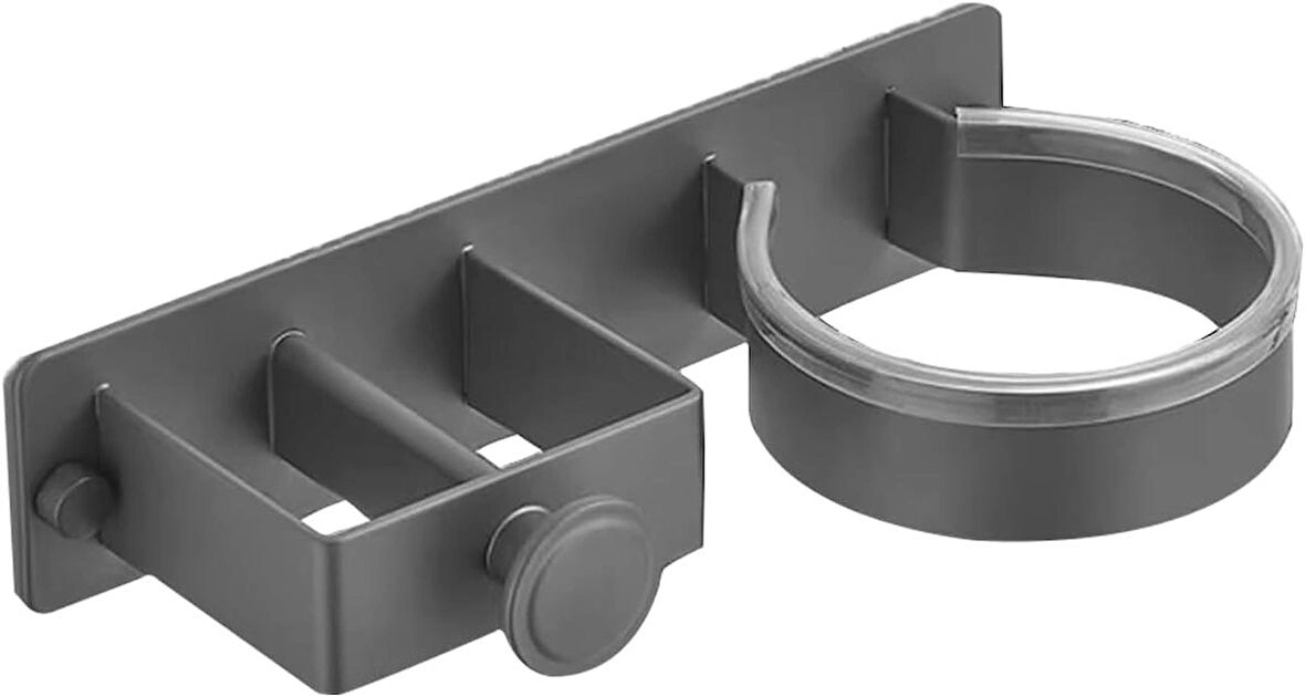 Microcase Saç Düzleştirici ve Kurutma Makinası Tutucu Stand - GRİ AL5044