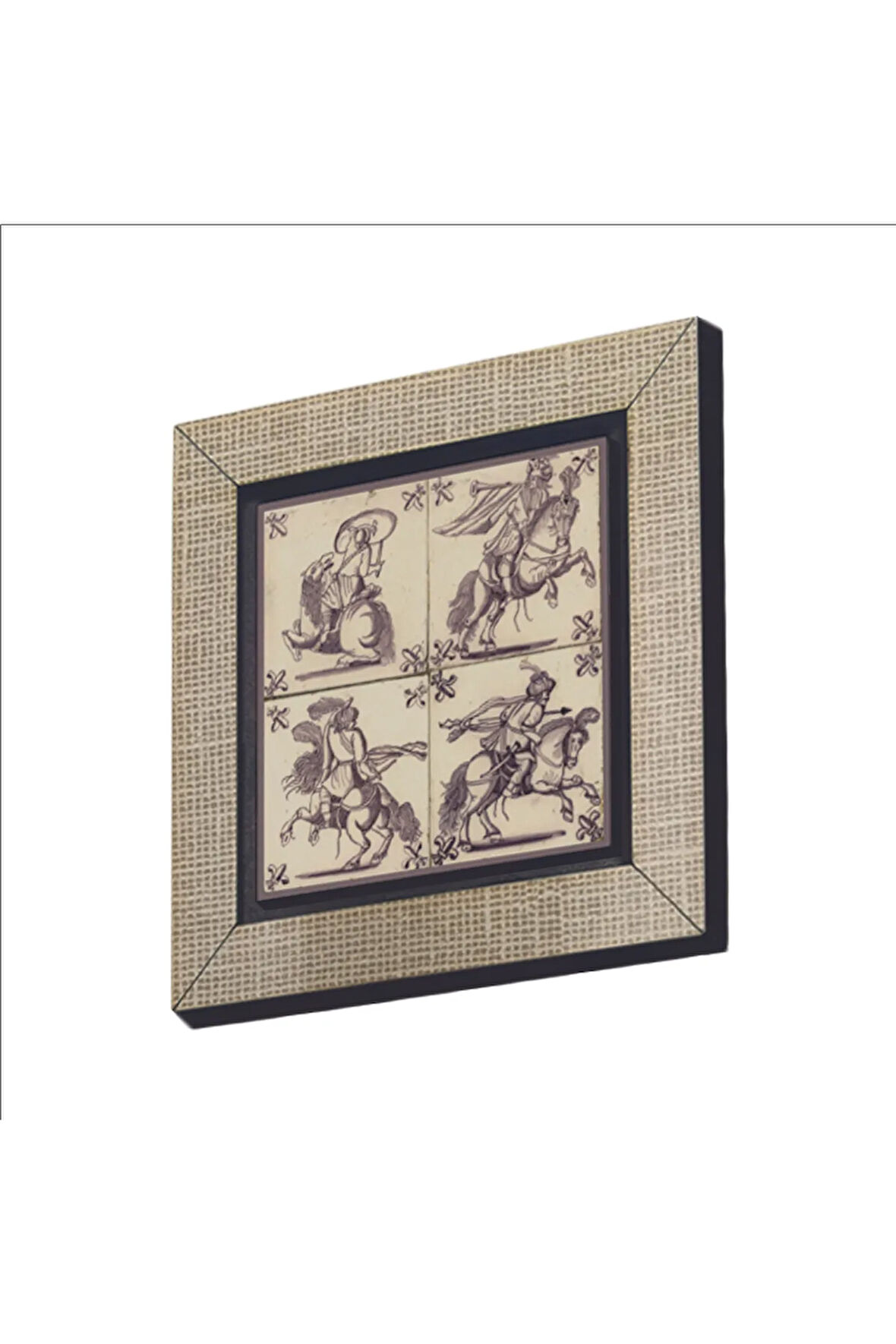 Hollanda Deseni Baskılı MDF Magnet 7X7