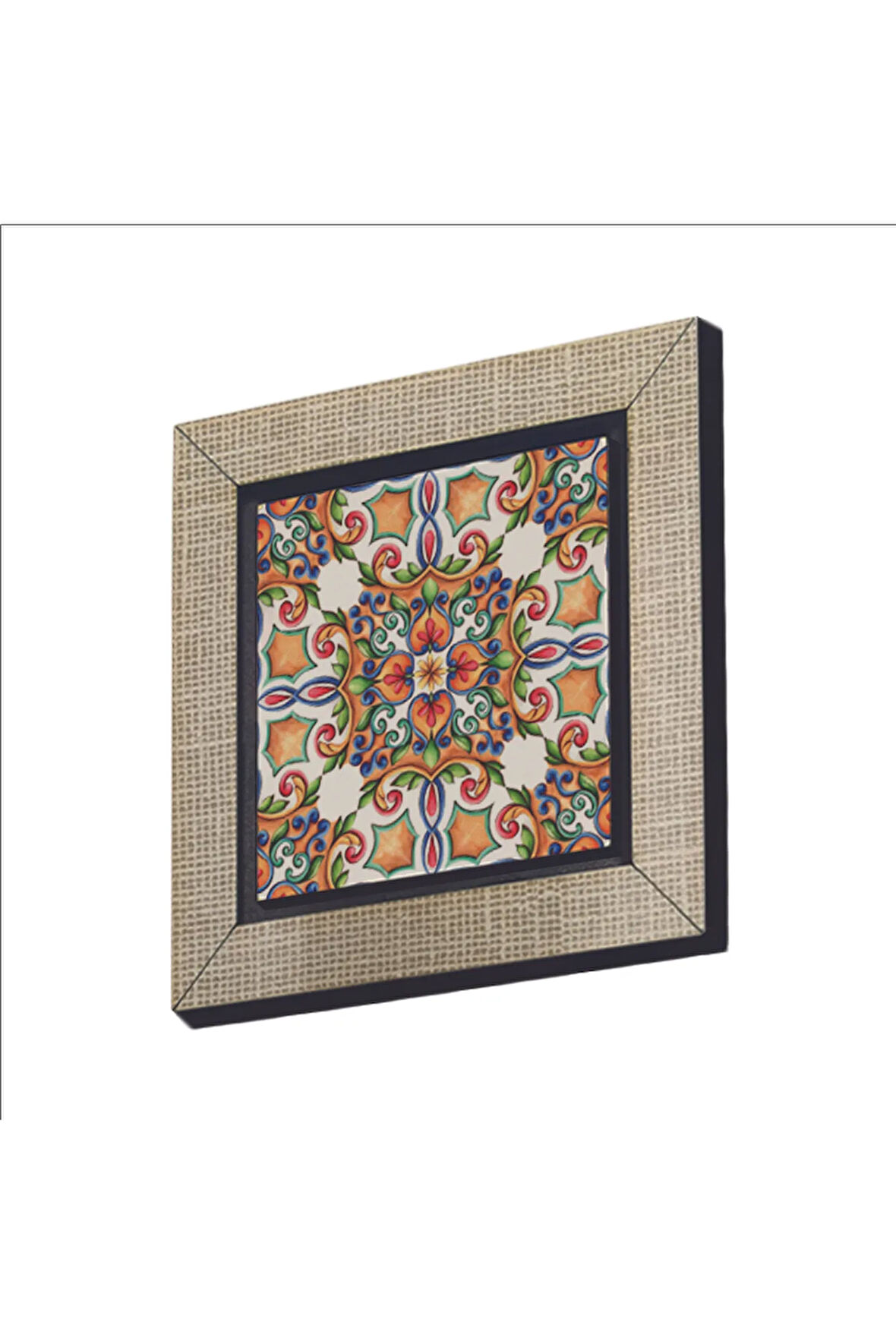 İtalyan Deseni Baskılı MDF Magnet 7X7