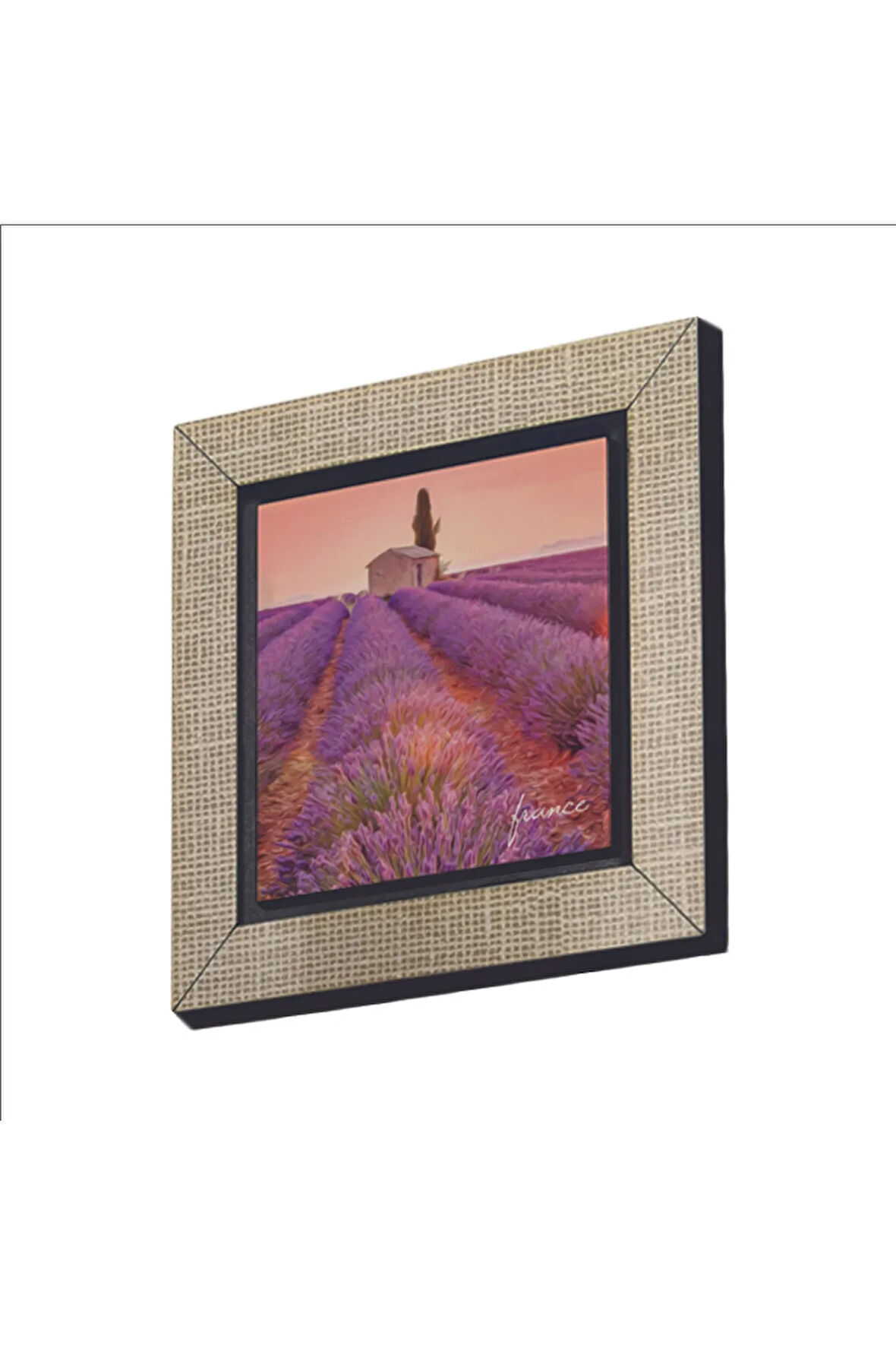 Fransa Görseli Baskılı MDF Magnet 7X7