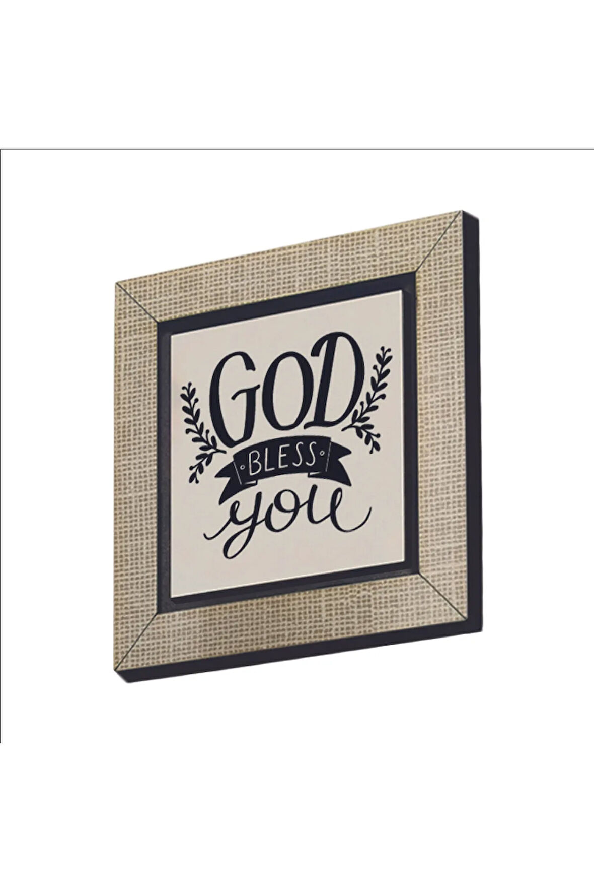 Tanrı seni kutsasın  Baskılı MDF Magnet 7X7