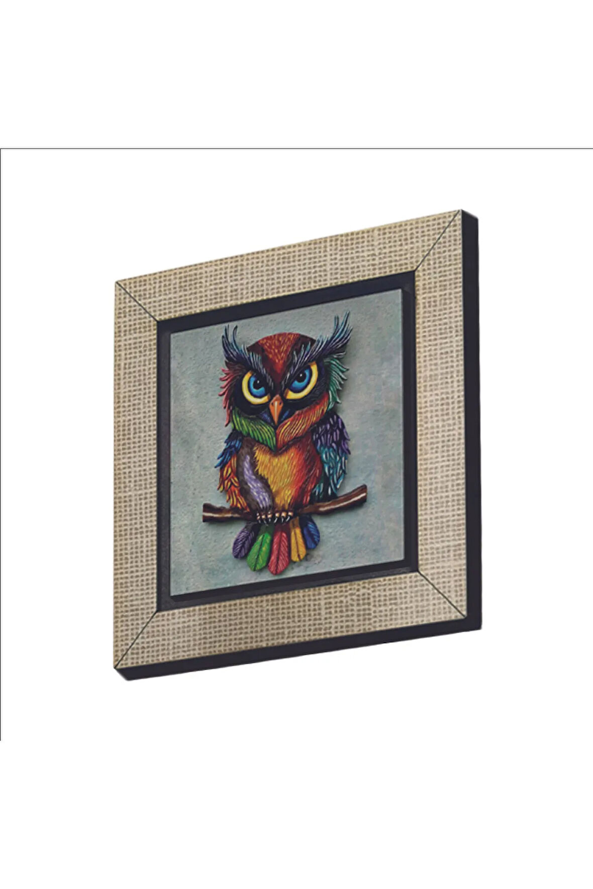 Baykuş Baskılı MDF Magnet 7X7