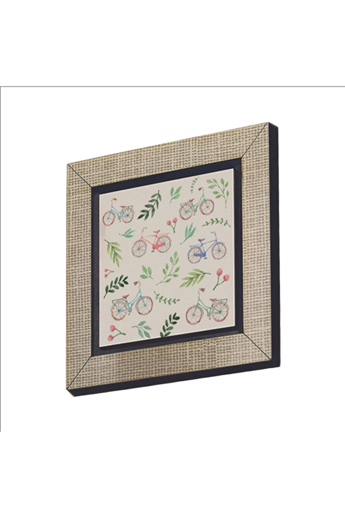 Hollanda Bisklet Görseli Baskılı MDF Magnet 7X7