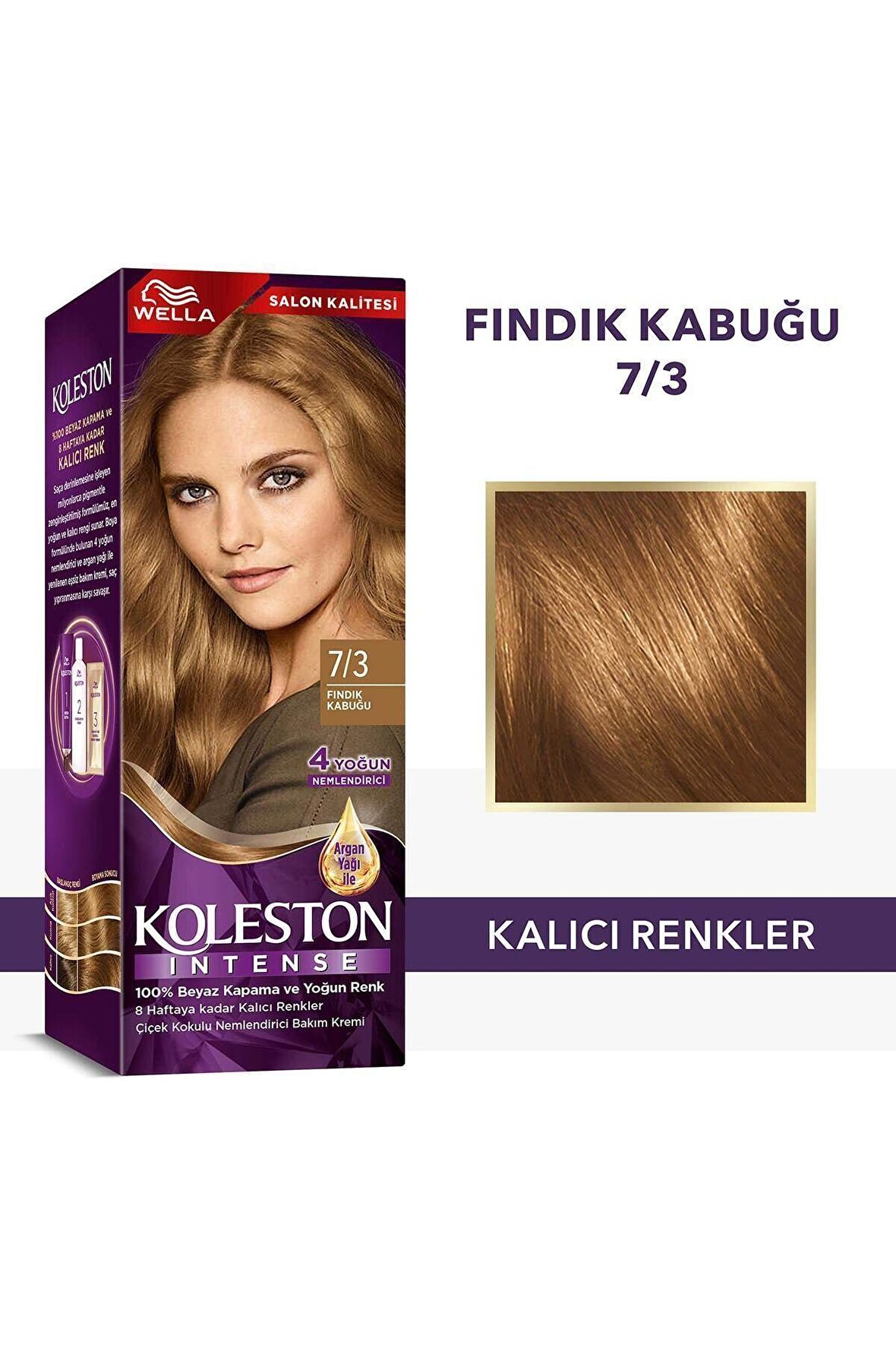 Koleston Intense Saç Boyası 7/3 Fındık Kabuğu