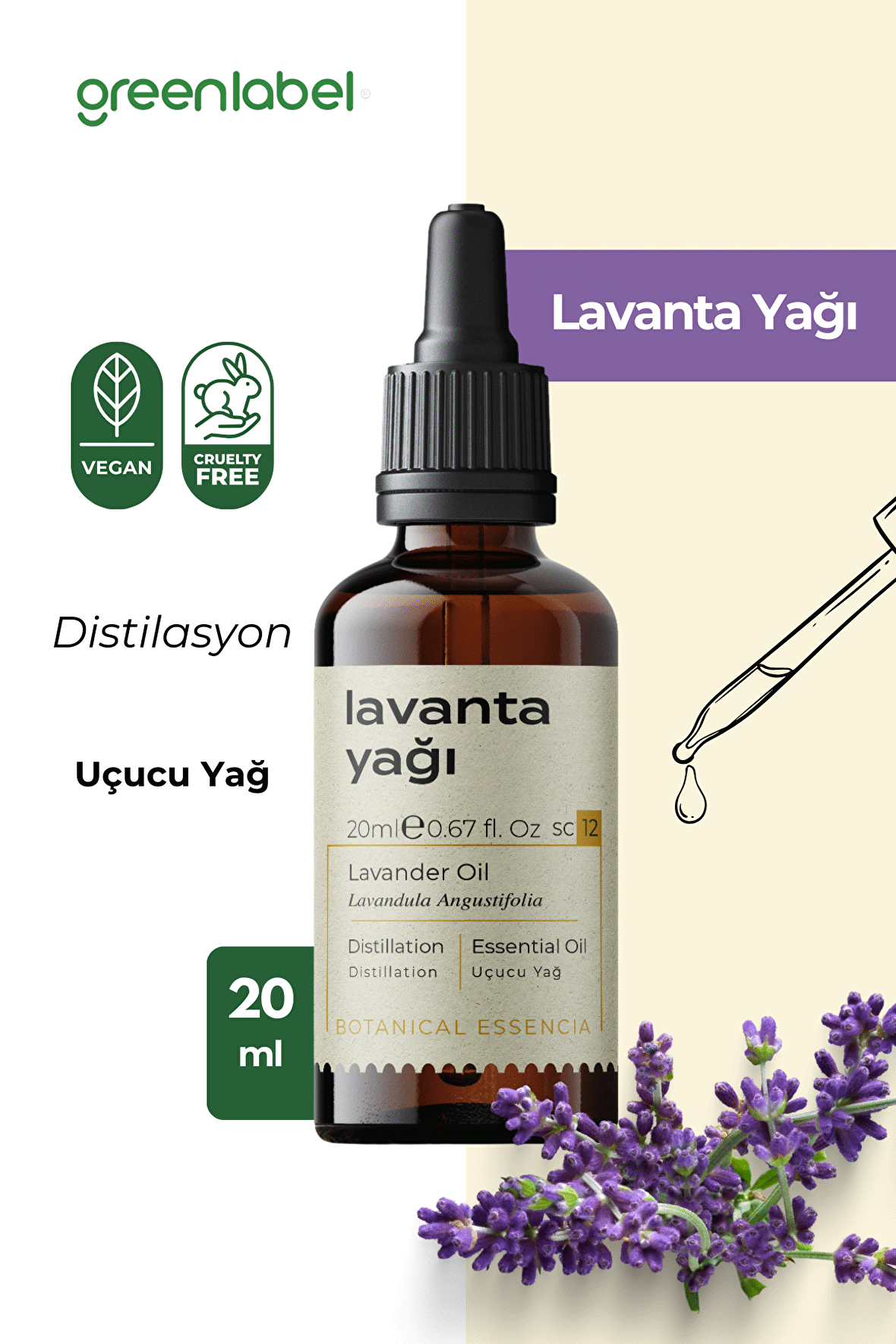 Lavanta Yağı 20 Ml.