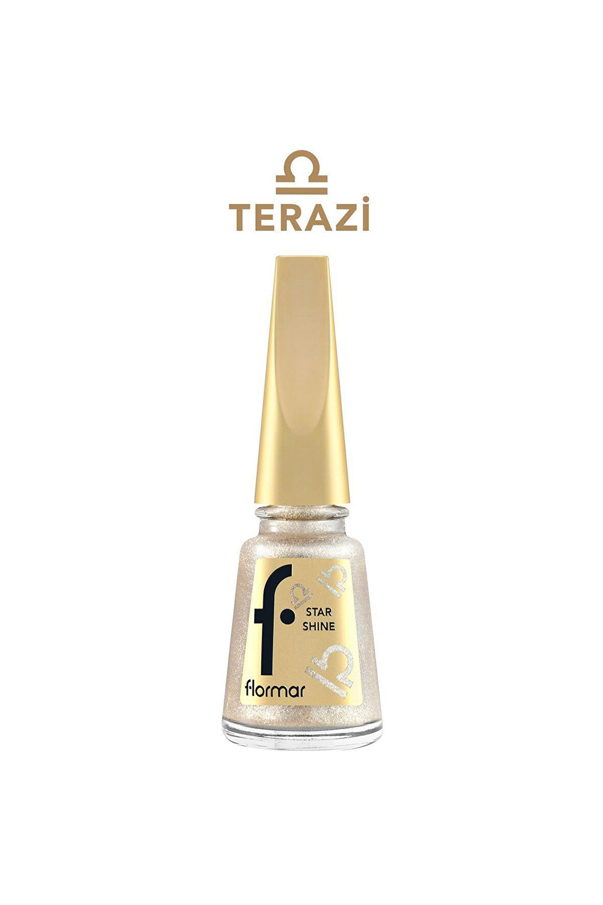Flormar Terazi Burcu - Star Shine Yüksek Pigmentli & Parlak Bitişli Metalik Oje