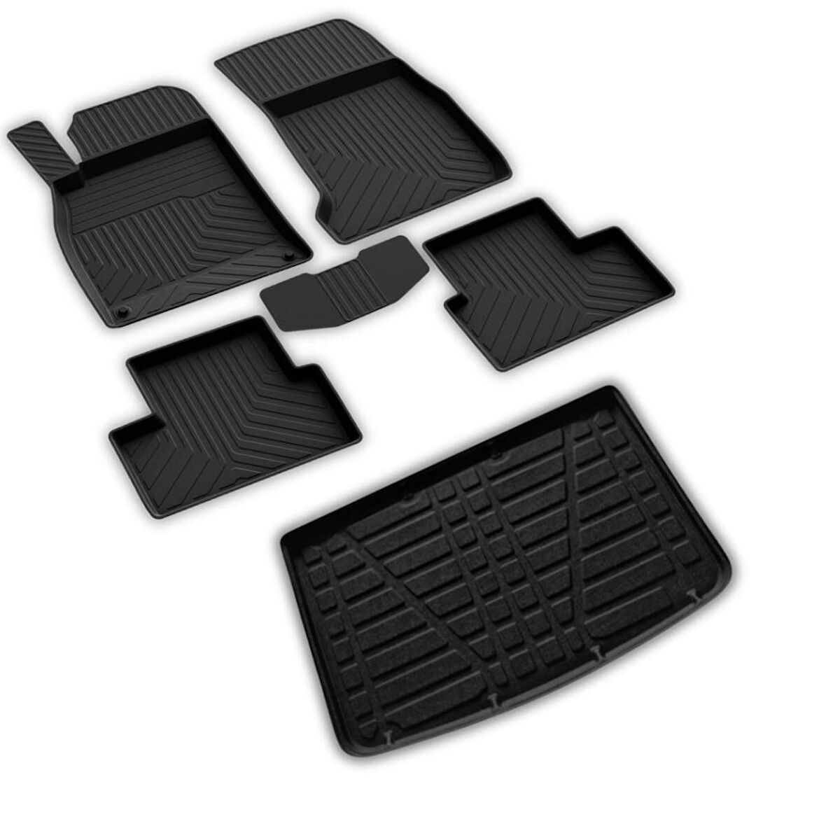 Mercedes W176 Ferrous 4D Paspas  ve 3D Bagaj Havuzu 2013 2017