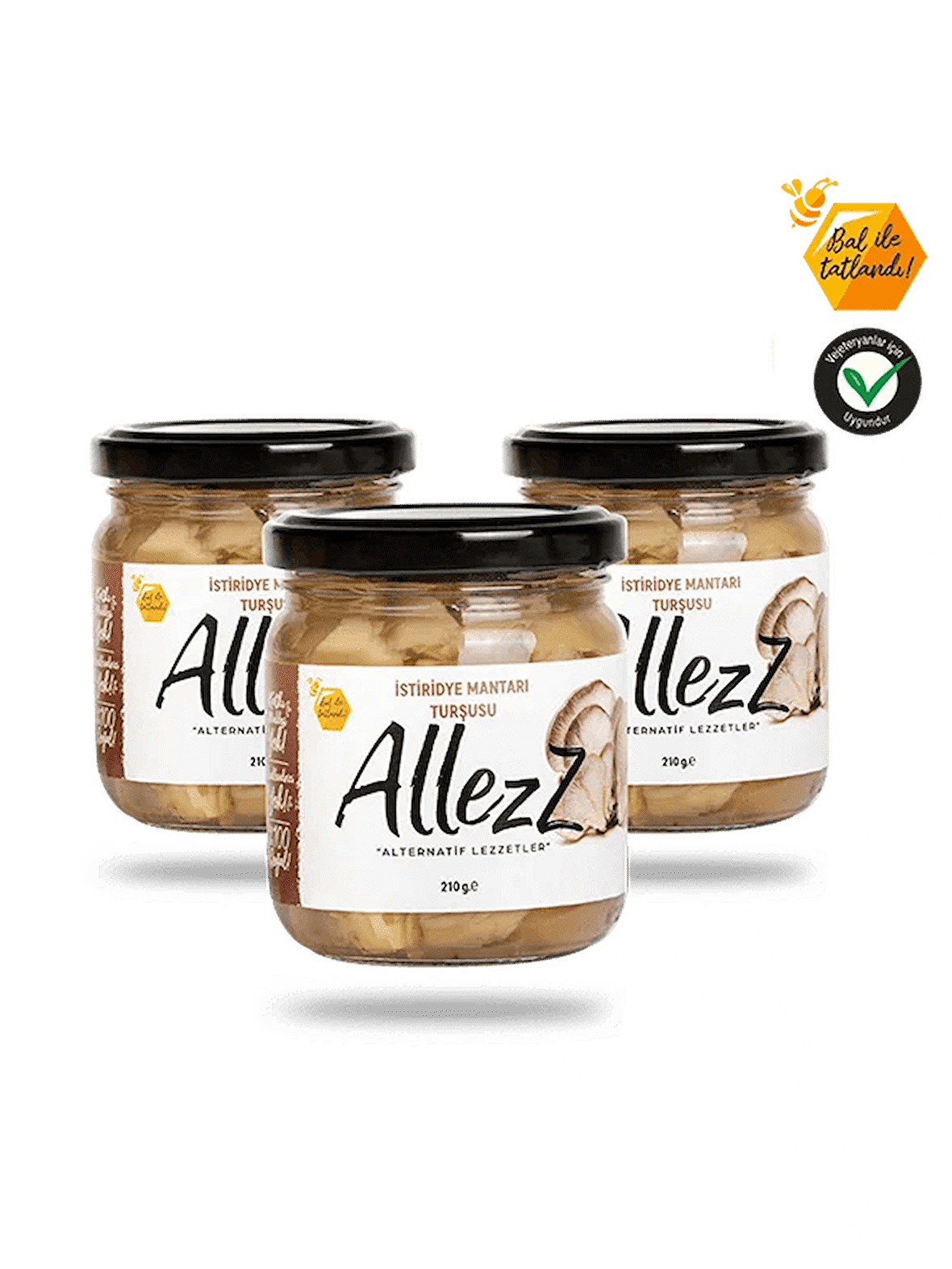 Allezz 3’lü İstiridye Mantarı Turşusu