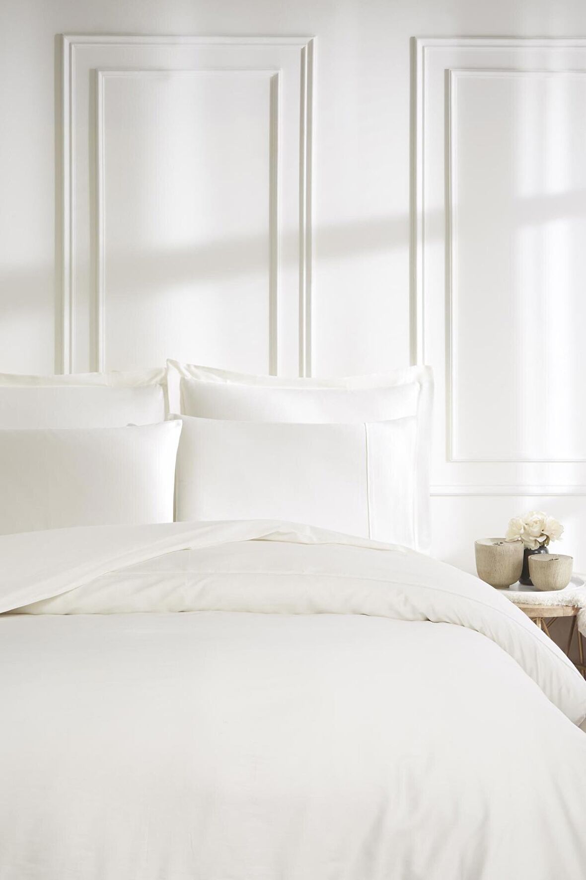 Özdilek Lyocell Çift Kişilik Nevresim Takımı Lucent Krem