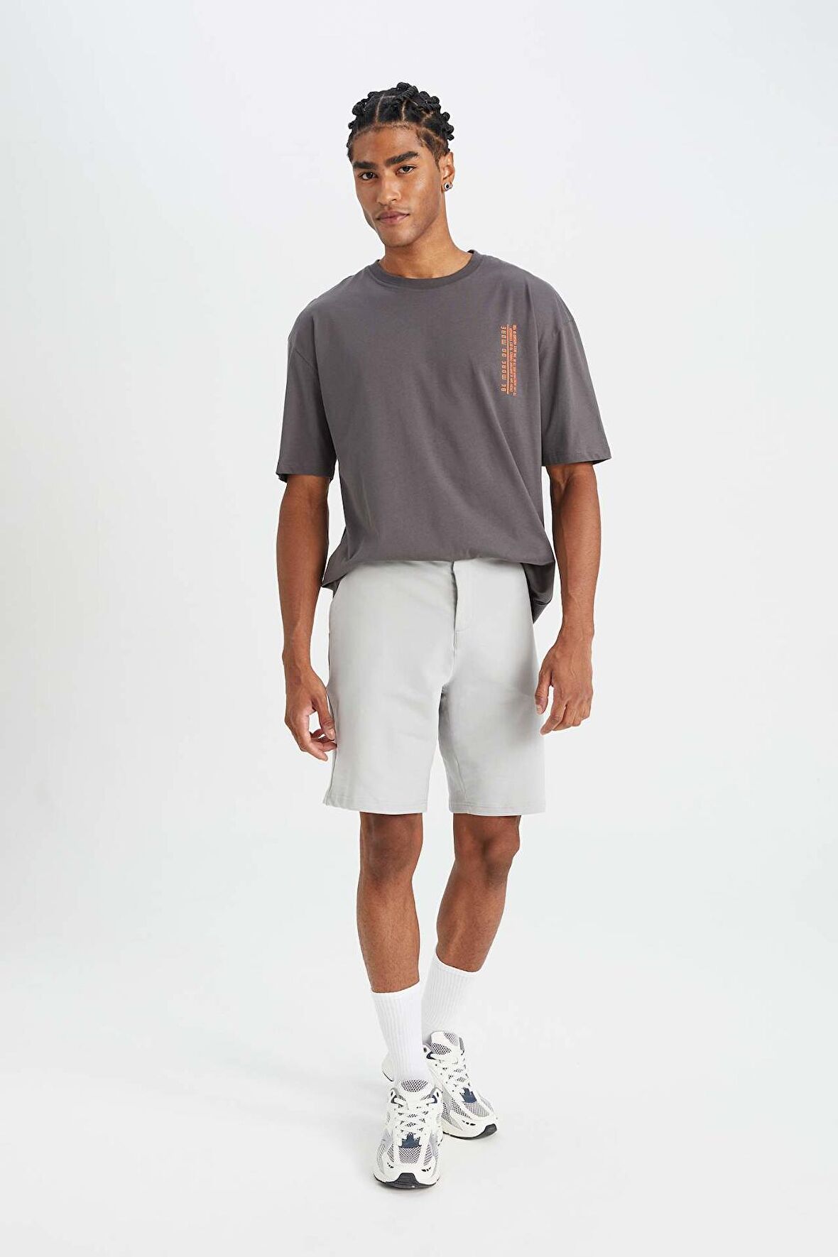 DeFactoFit Standart Fit Sporcu Kısa Paça Şort B1170AX24SPGR91