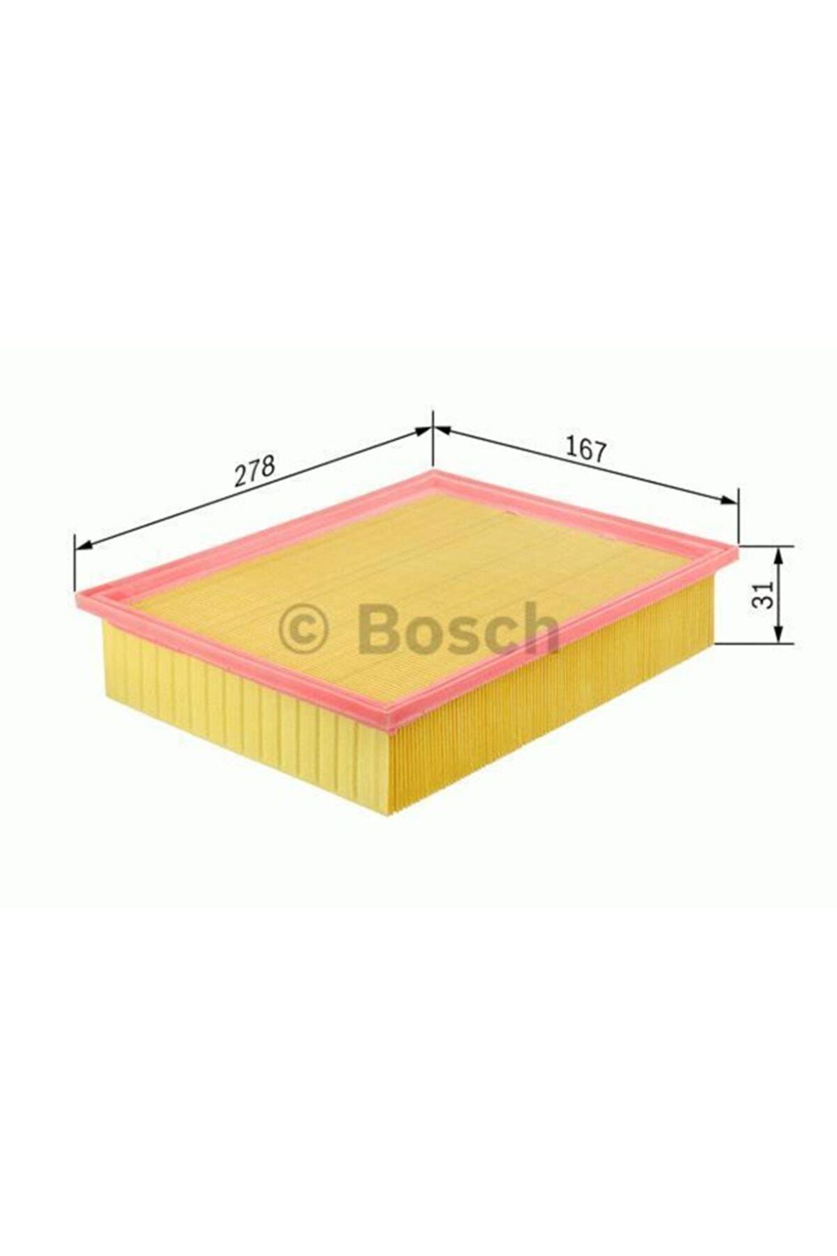 Bos-09864b0034 Hava Filtresi 100 Nx 1990 - 19942.0 Gtı ...