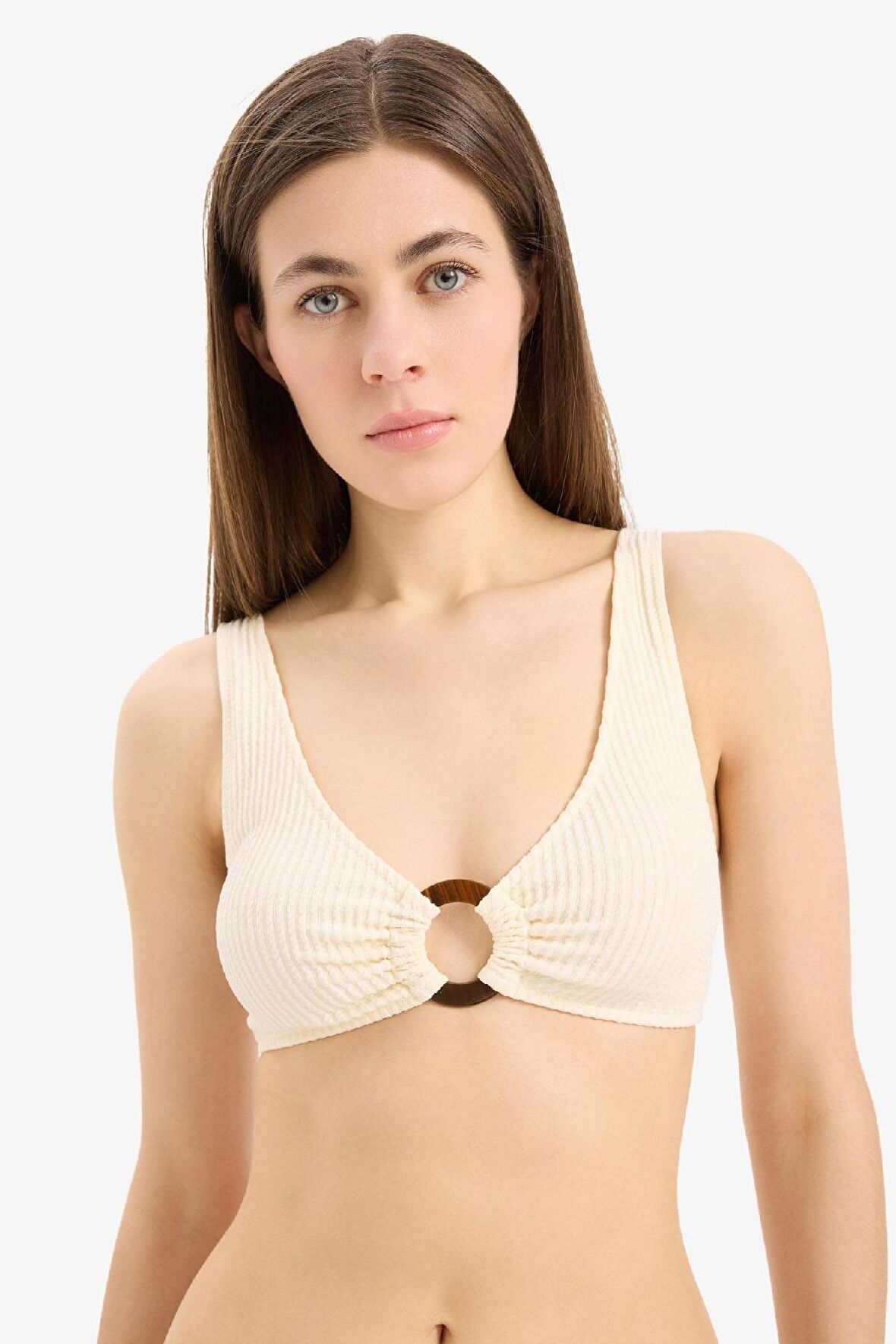DeFacto Regular Fit Bürümcük Bikini Üstü-Fall in Love B6903AX25SMER103