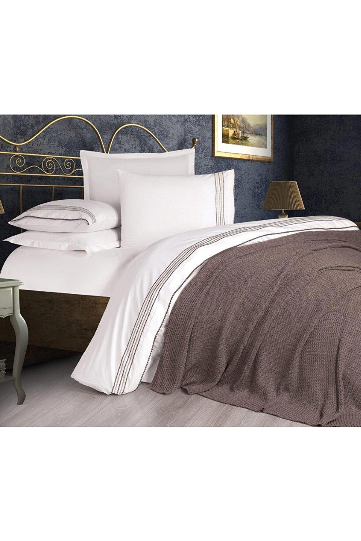 ÖZDİLEK GELİN SETİ TRIKO BATT PRIME GRİ