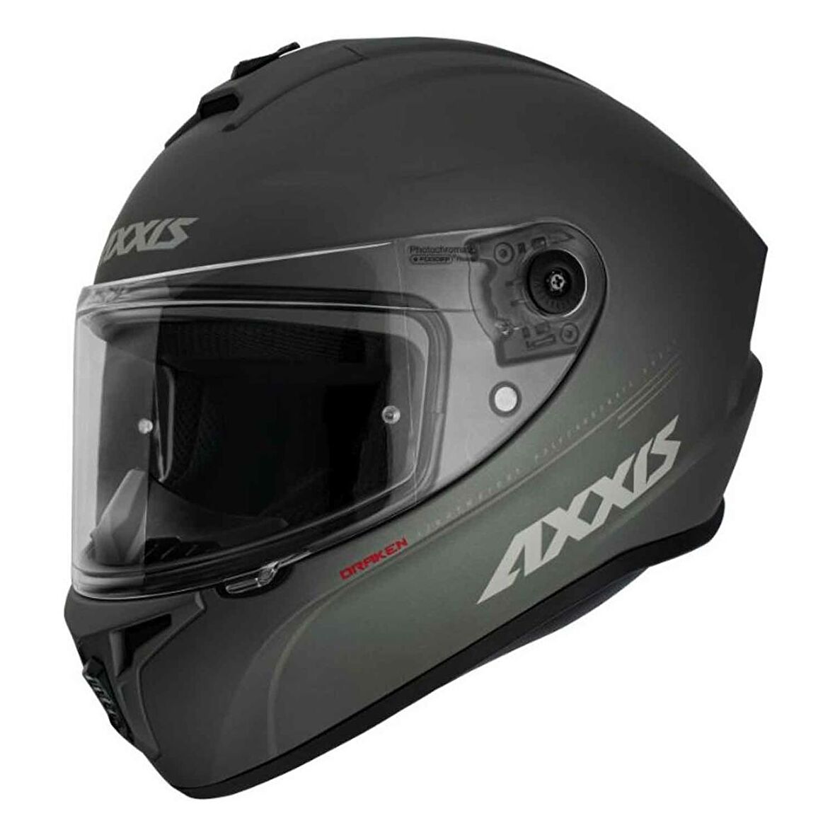 Axxis Draken Solid Full Face Motosiklet Kaskı