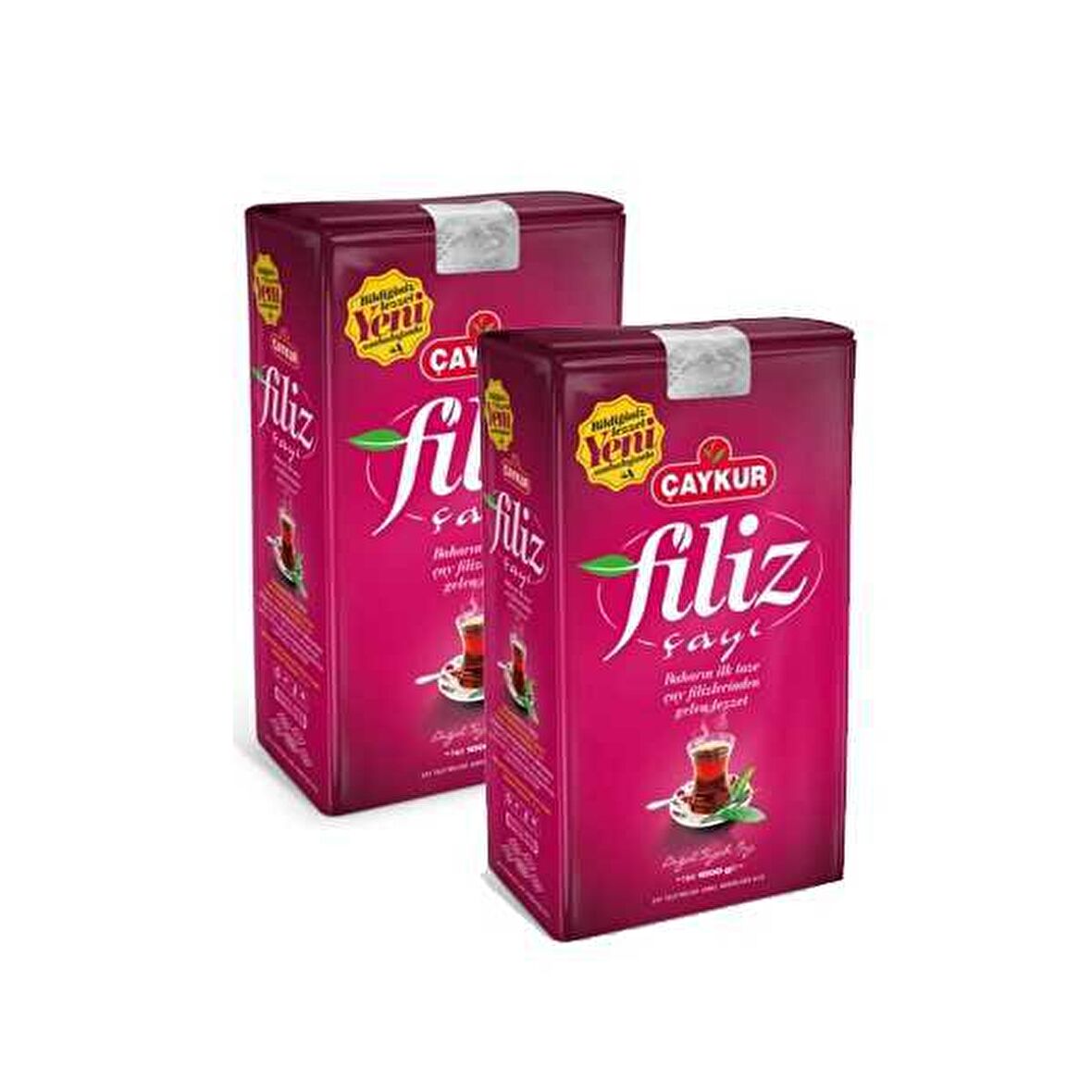 Çaykur Filiz Dökme Siyah Çay 2x1000 gr 