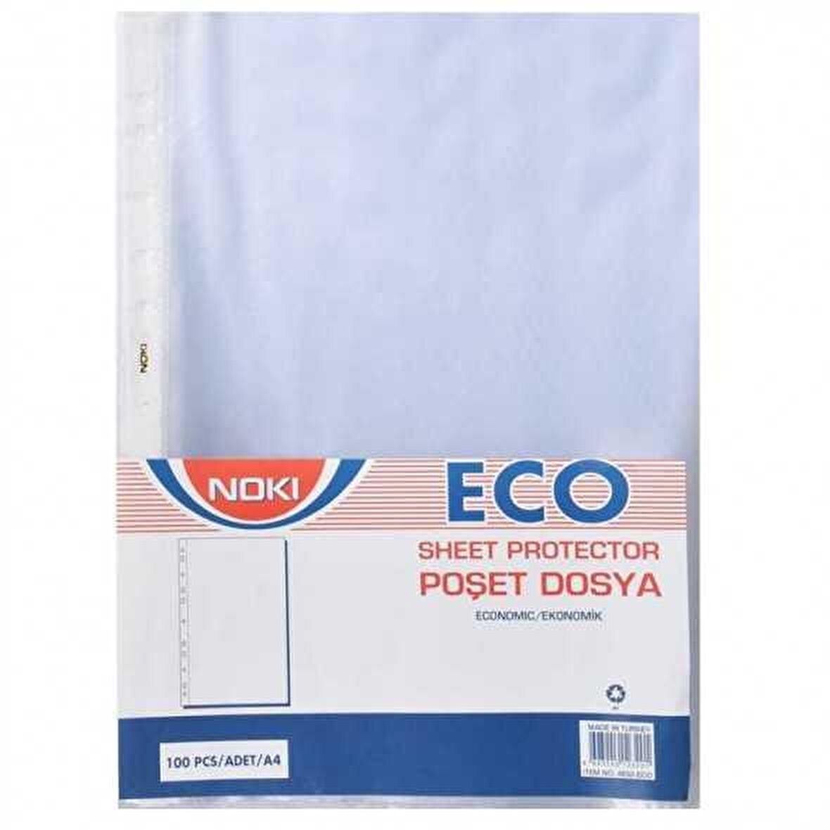  Noki Poşet Dosya Eco 100lü