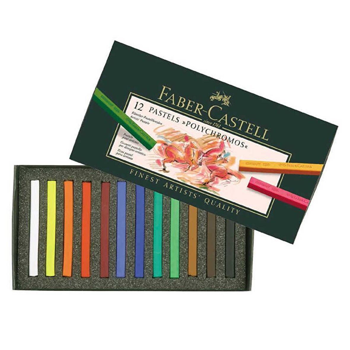  Faber-Castell Polychromos Pastel Boya 12li