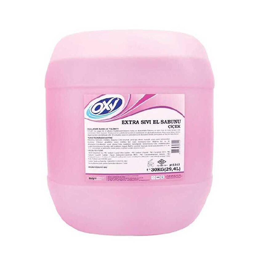  Oxy Extra Sıvı El Sabunu Pembe 30kg