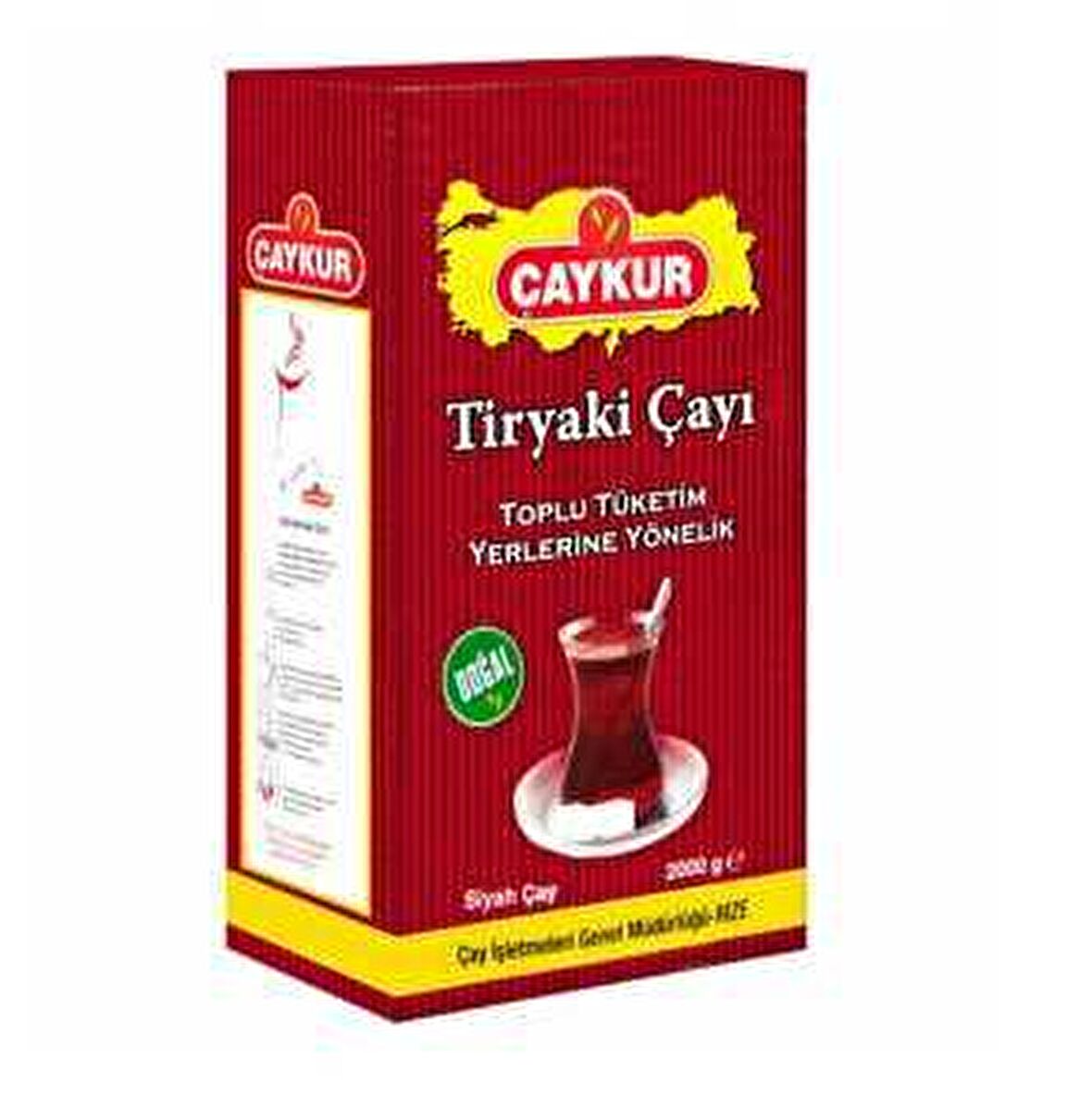 Çaykur Tiryaki Dökme Siyah Çay 2000 gr 