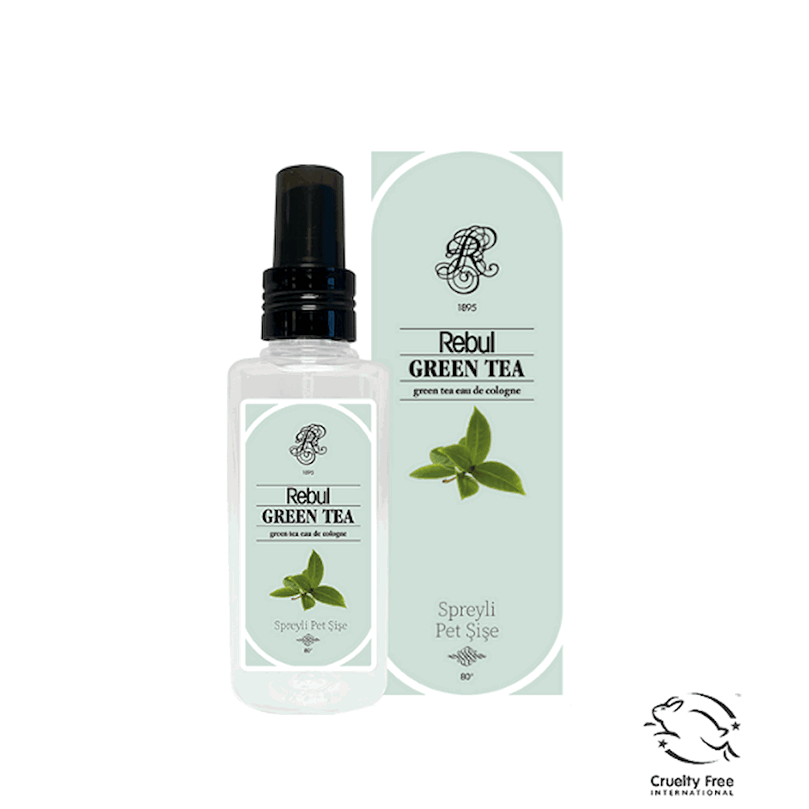 Rebul Green Tea 125 ml Spreyli Kolonya