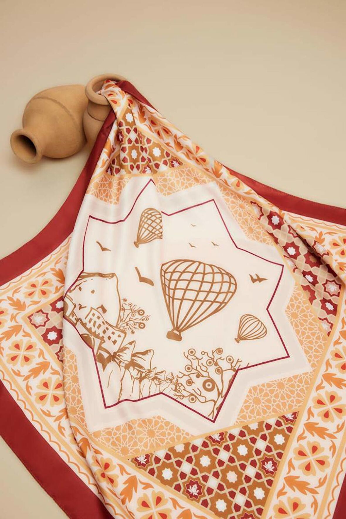 DeFacto Kadın KapadokyaTemalı Fular F5203AXNSBN207