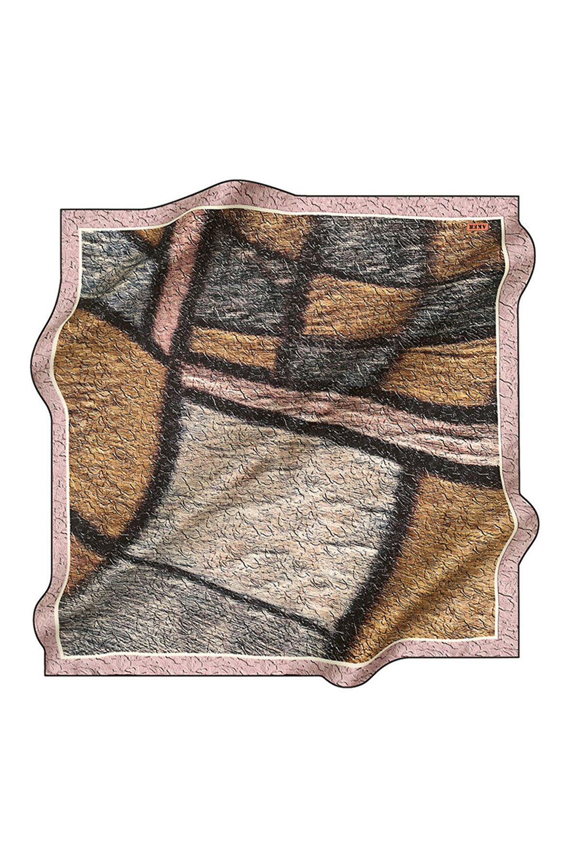 90X90 İpek Krep Saten