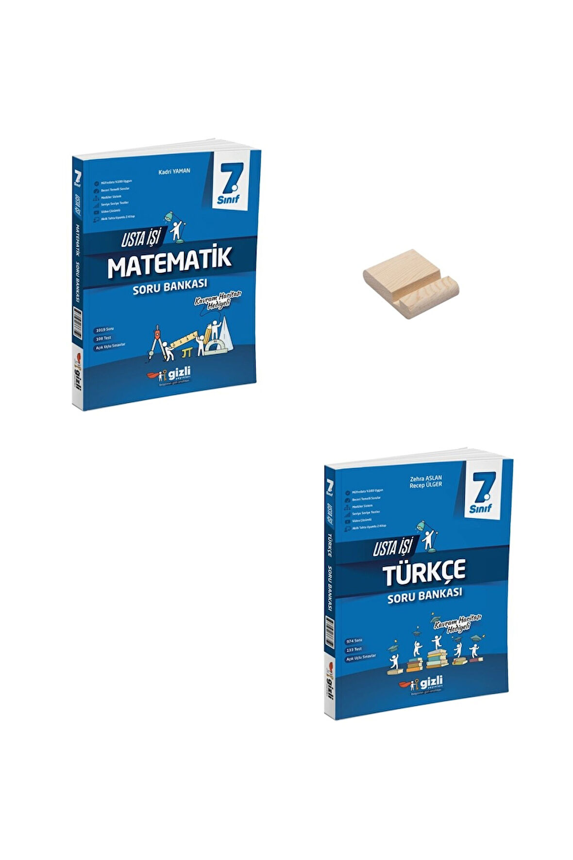 7. Sınıf Usta İşi Matematik ve Türkçe Soru Bankası
