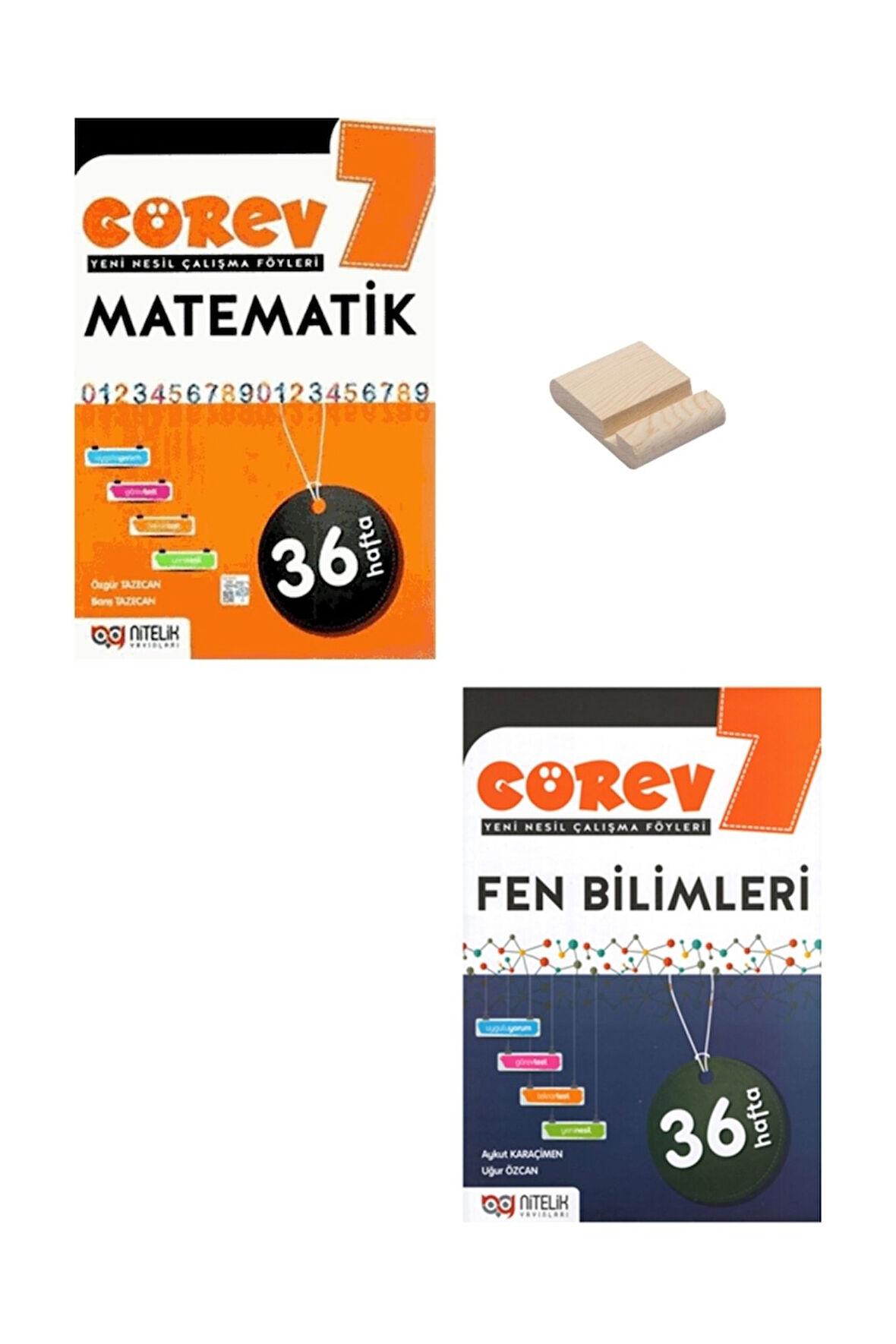 7. Sınıf Matematik ve Fen Bilimleri 36 Haftalık Görev Föyleri