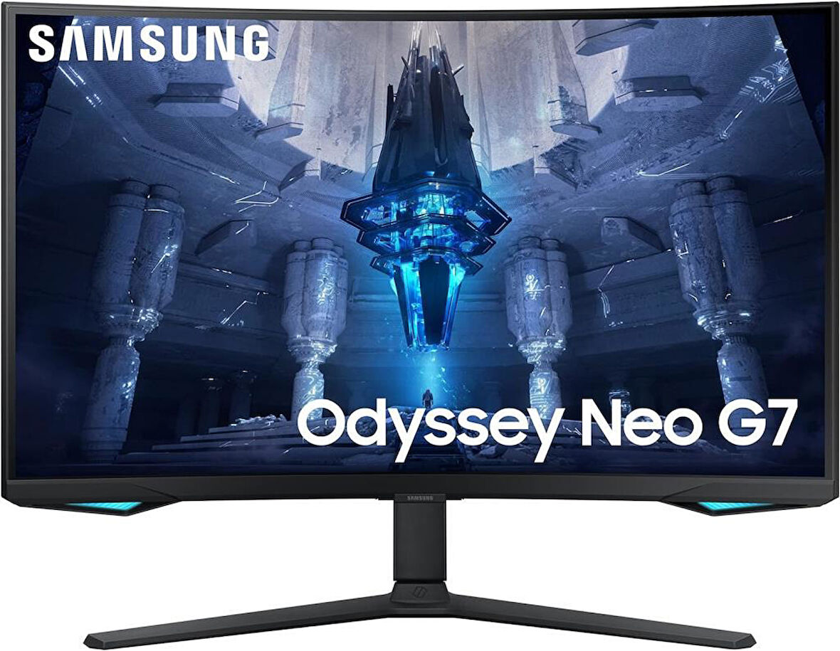 Samsung Odyssey Neo G7 LS32BG750NUXUF 32" 1 ms UHD FreeSync Pivot Curved Oyuncu Monitörü Outlet