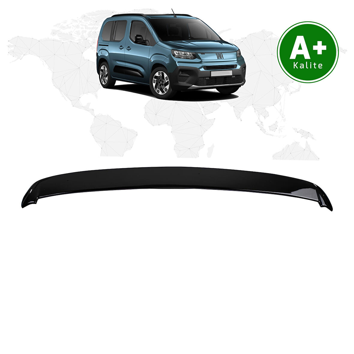 Fiat Doblo Bagaj Üstü Spoiler 2024 Model ve Sonrası