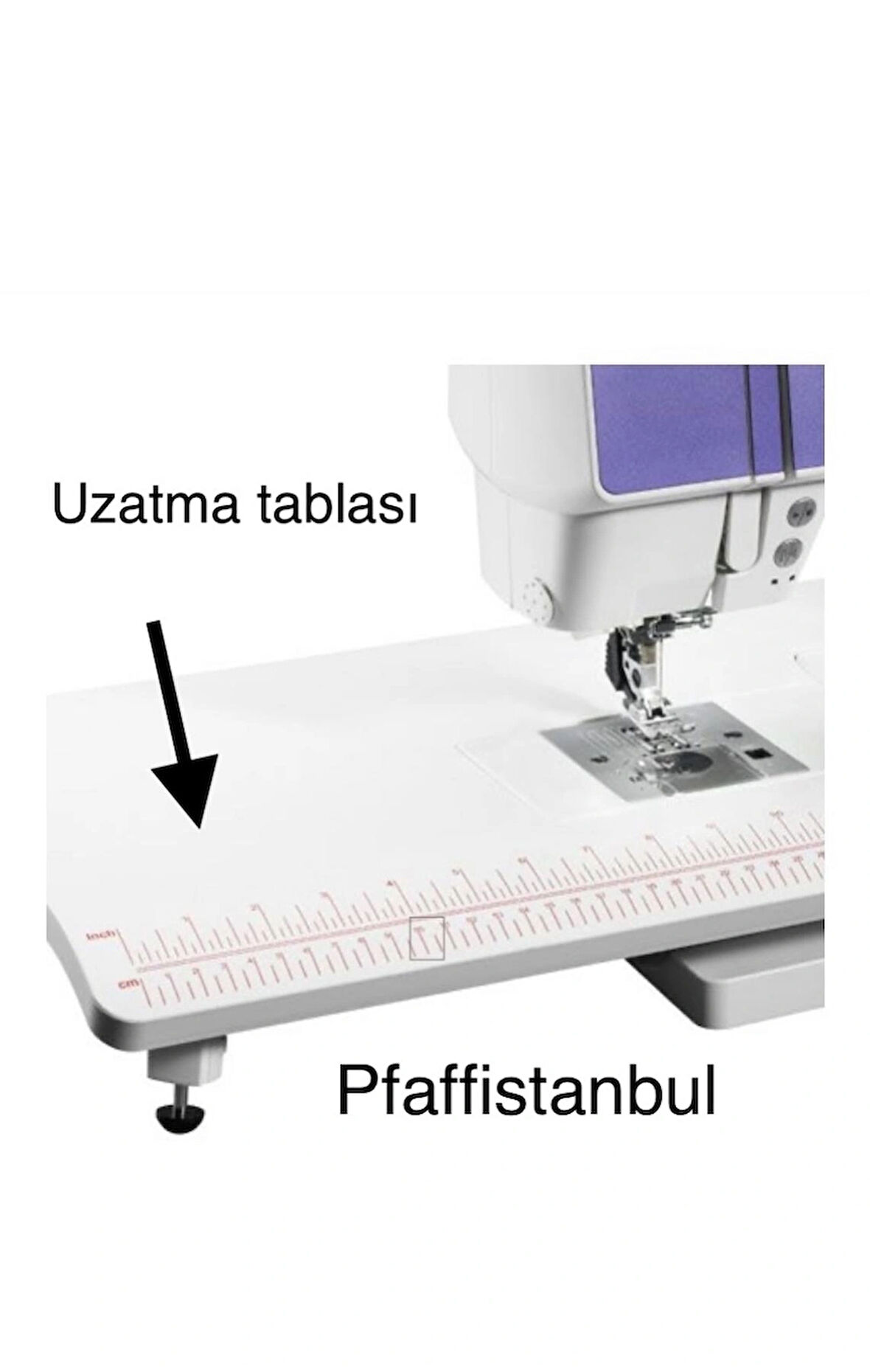 Pfaff Ambition Uzatma Tablası - 821001096 - Uyumlu Modeller Için Açıklama Kısmına Bakınız.