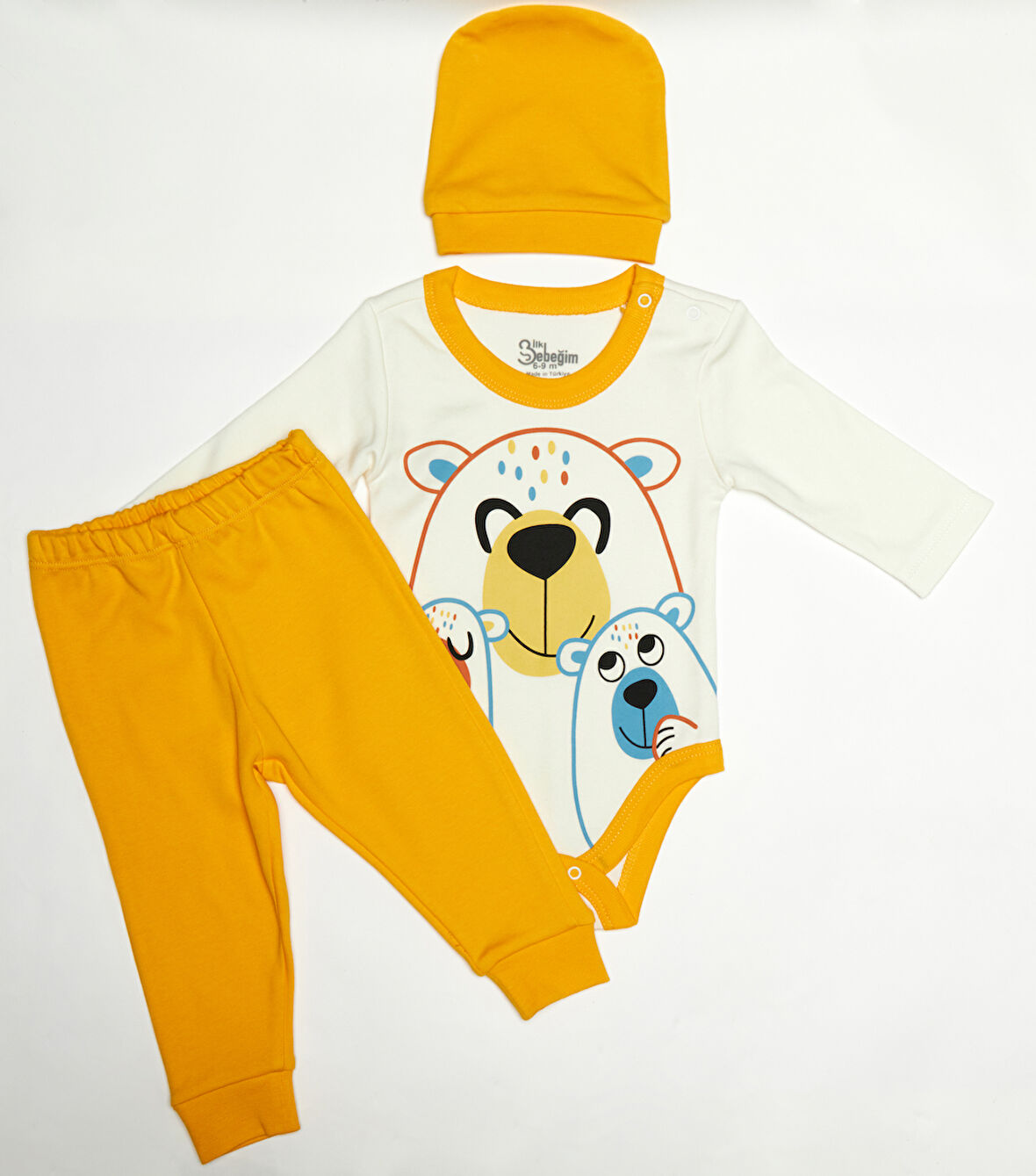 SBE-13 SERBEND ERKEK BEBEK ZIBIN 3'LÜ SET