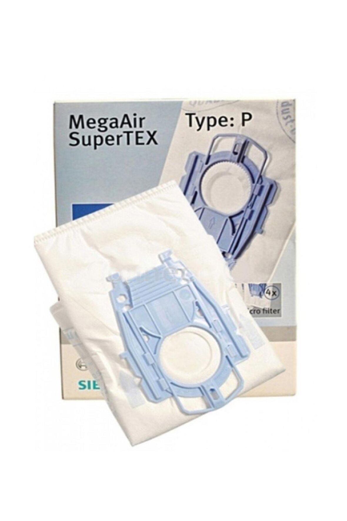 Bosch Type P Süpürge Toz Torbası + Micro Filtre - 4 Adet (Kutulu)